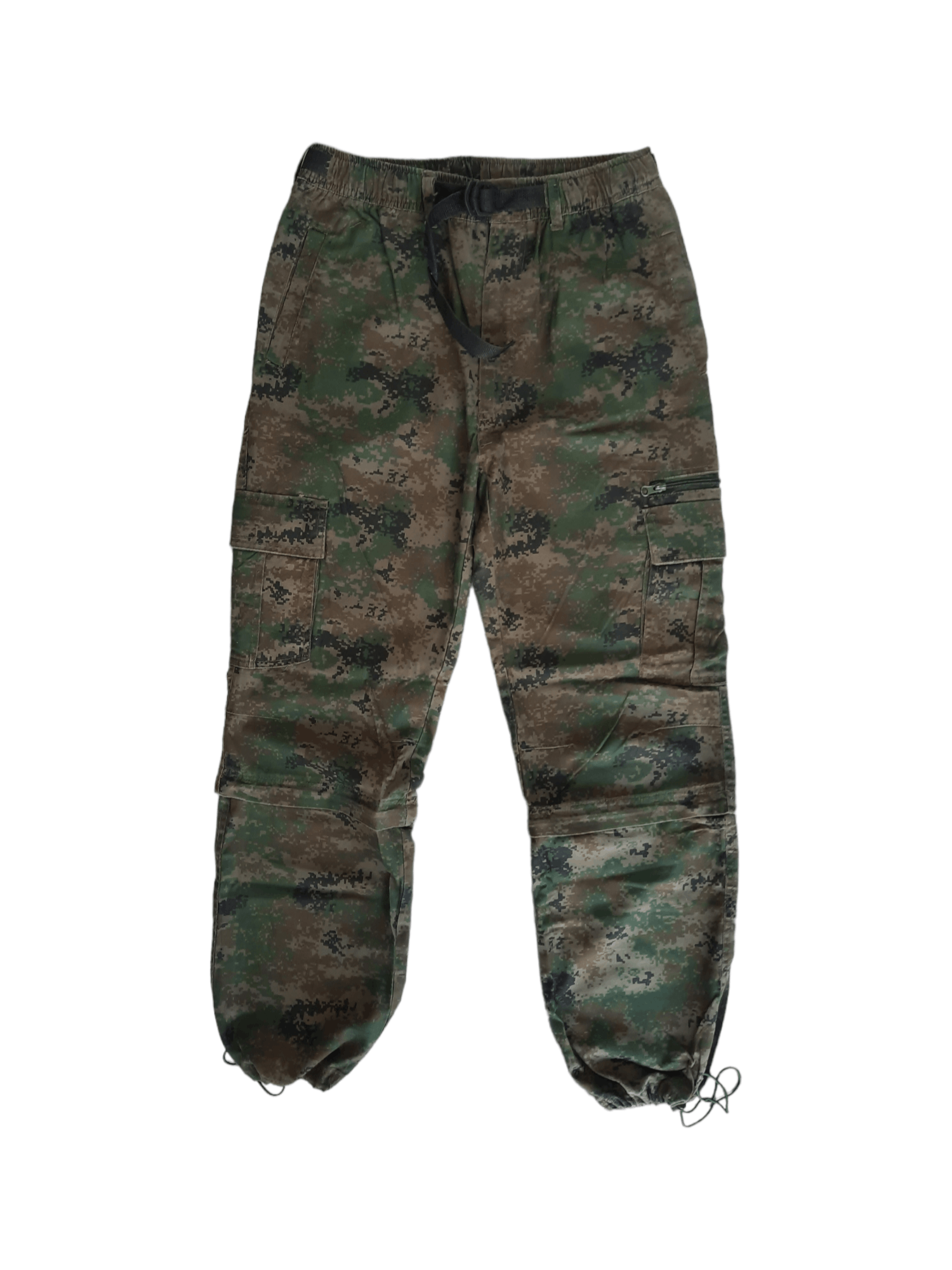 image of Military Army Camo Digital Outdoor Cargo Pants, Men's (Size 32)