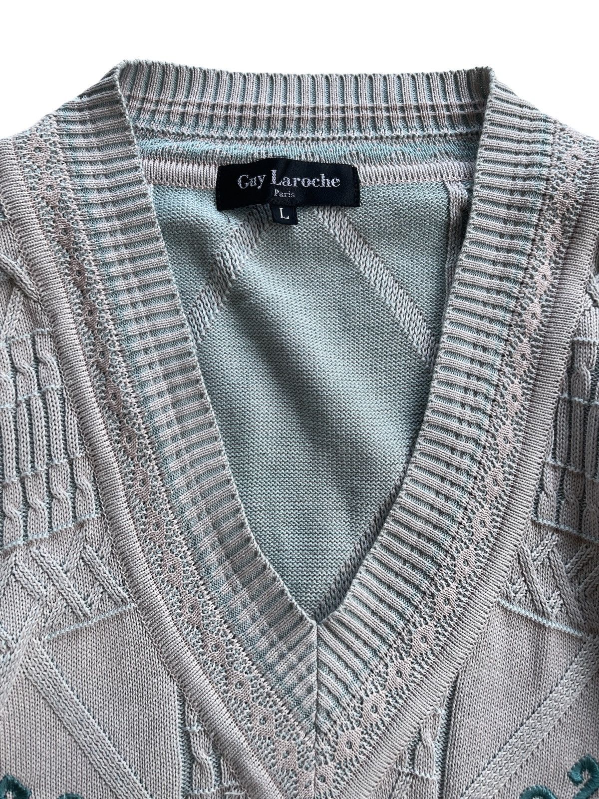 Guy Laroche Guy Laroche Luxury Jumper Knitted Size US L / EU 52-54 / 3 - 7 Thumbnail