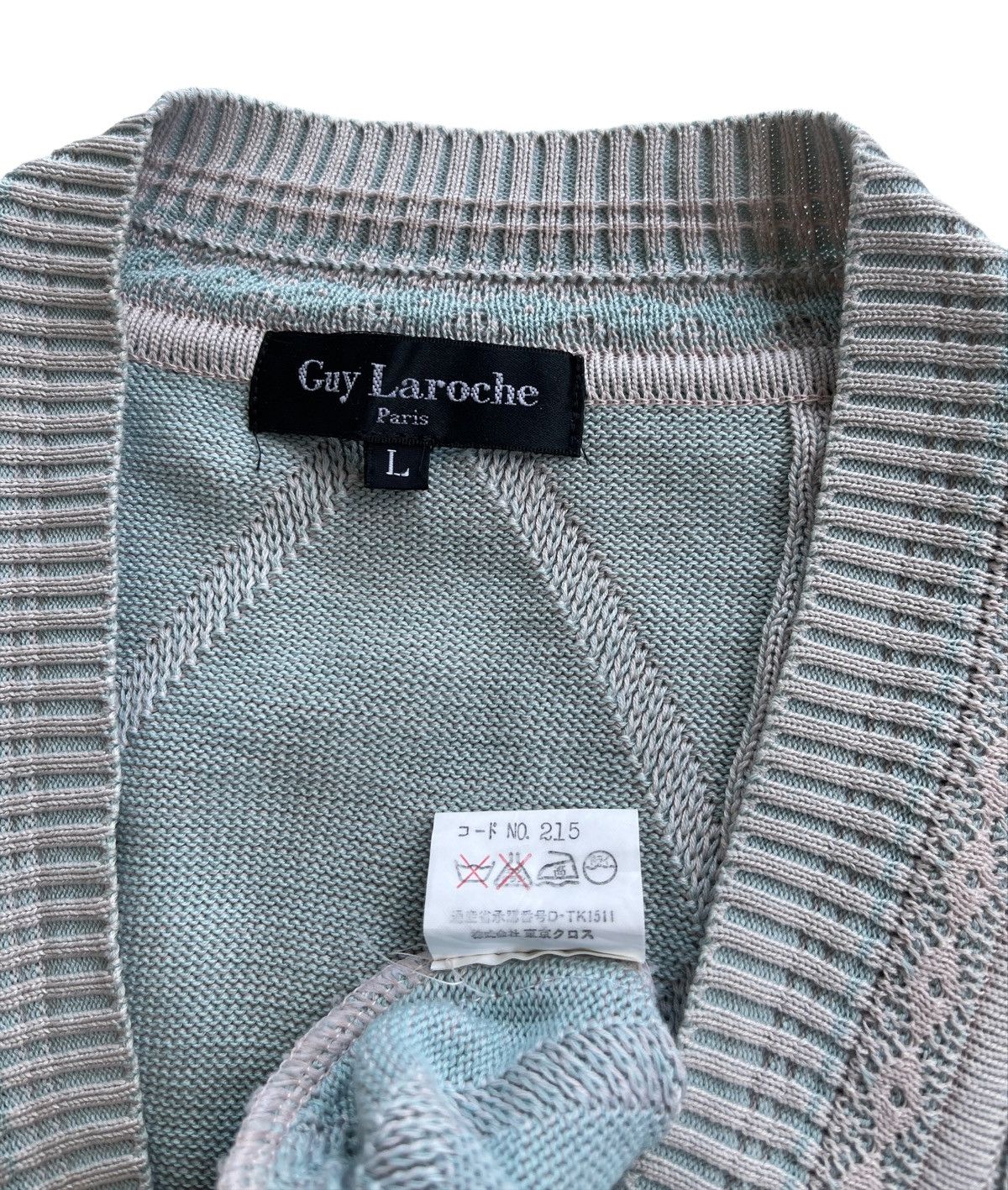 Guy Laroche Guy Laroche Luxury Jumper Knitted Size US L / EU 52-54 / 3 - 9 Thumbnail
