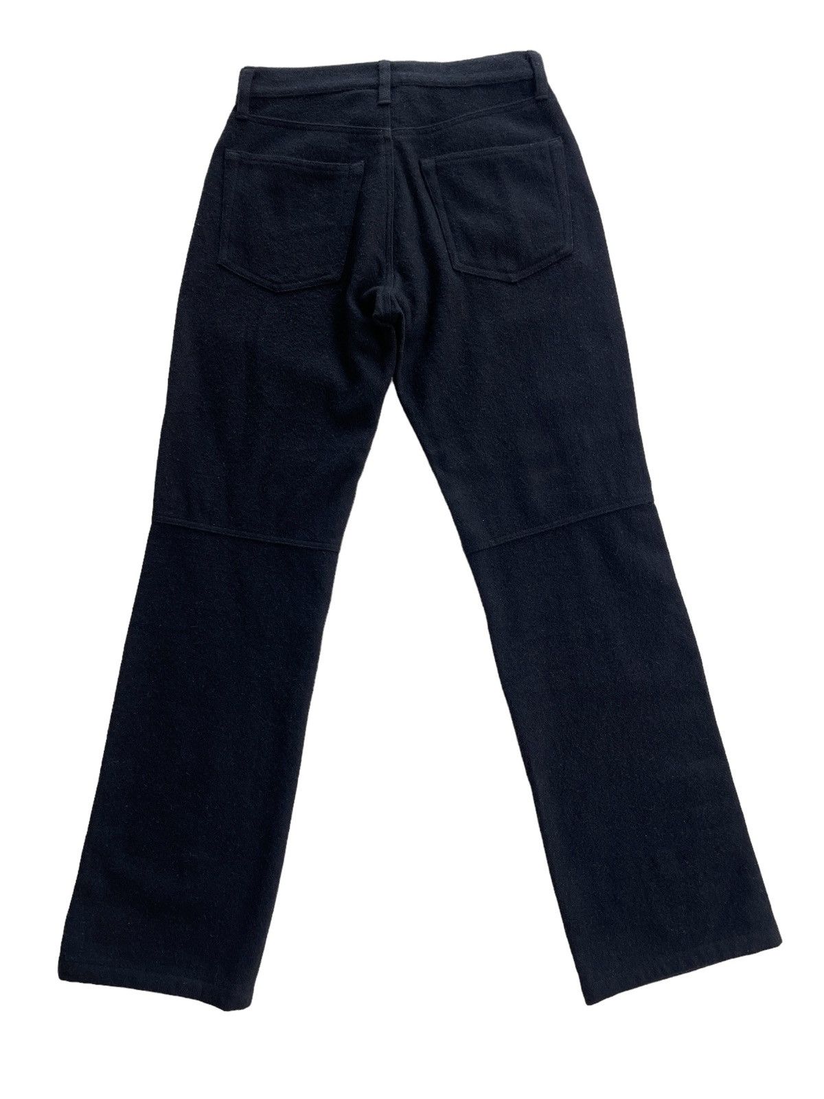 PPFM PPFM Double Knee Wool Hair Flare / Bootcut Pants Size US 28 / EU 44 - 3 Thumbnail