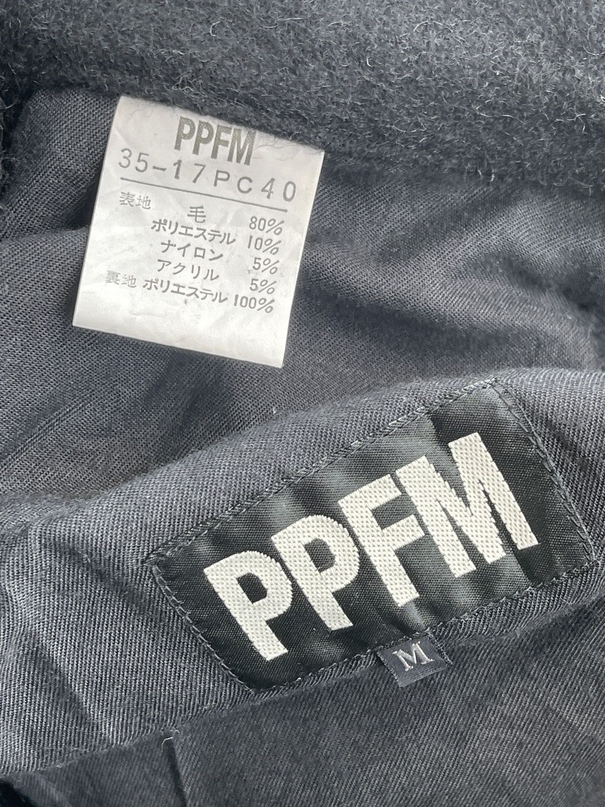 PPFM PPFM Double Knee Wool Hair Flare / Bootcut Pants Size US 28 / EU 44 - 7 Thumbnail