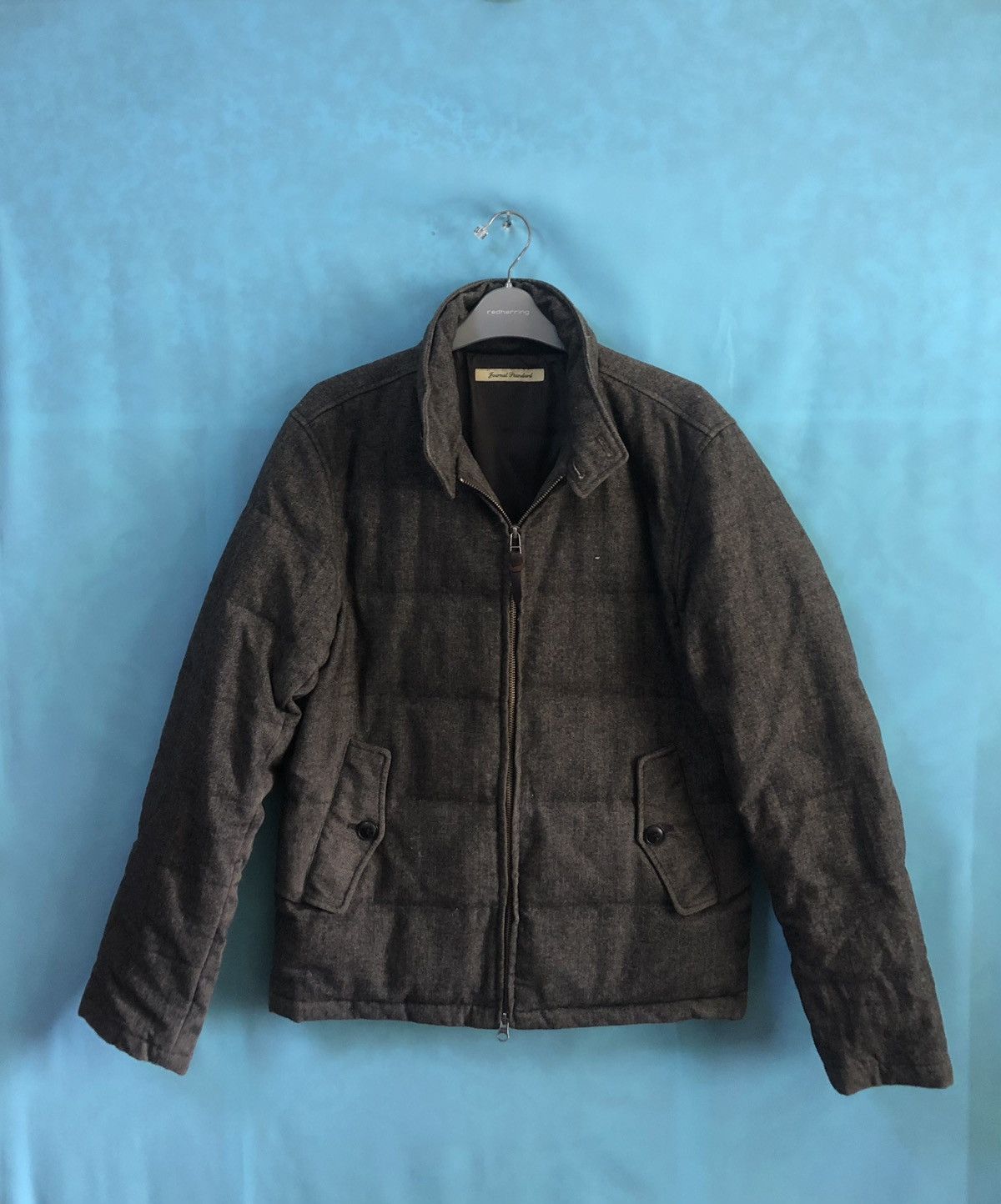 Journal Standard 1990s herringbone military purpose jacket #A2 Size US L / EU 52-54 / 3 - 3 Thumbnail