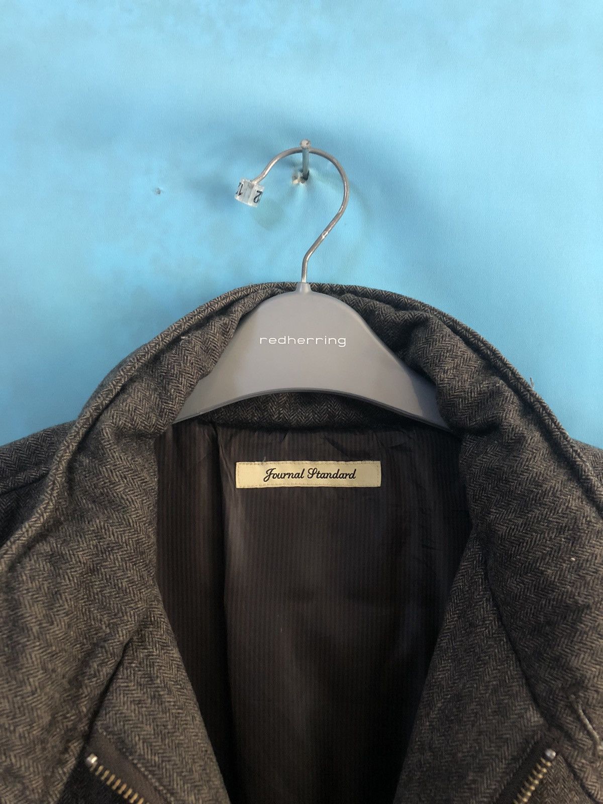 Journal Standard 1990s herringbone military purpose jacket #A2 Size US L / EU 52-54 / 3 - 7 Thumbnail