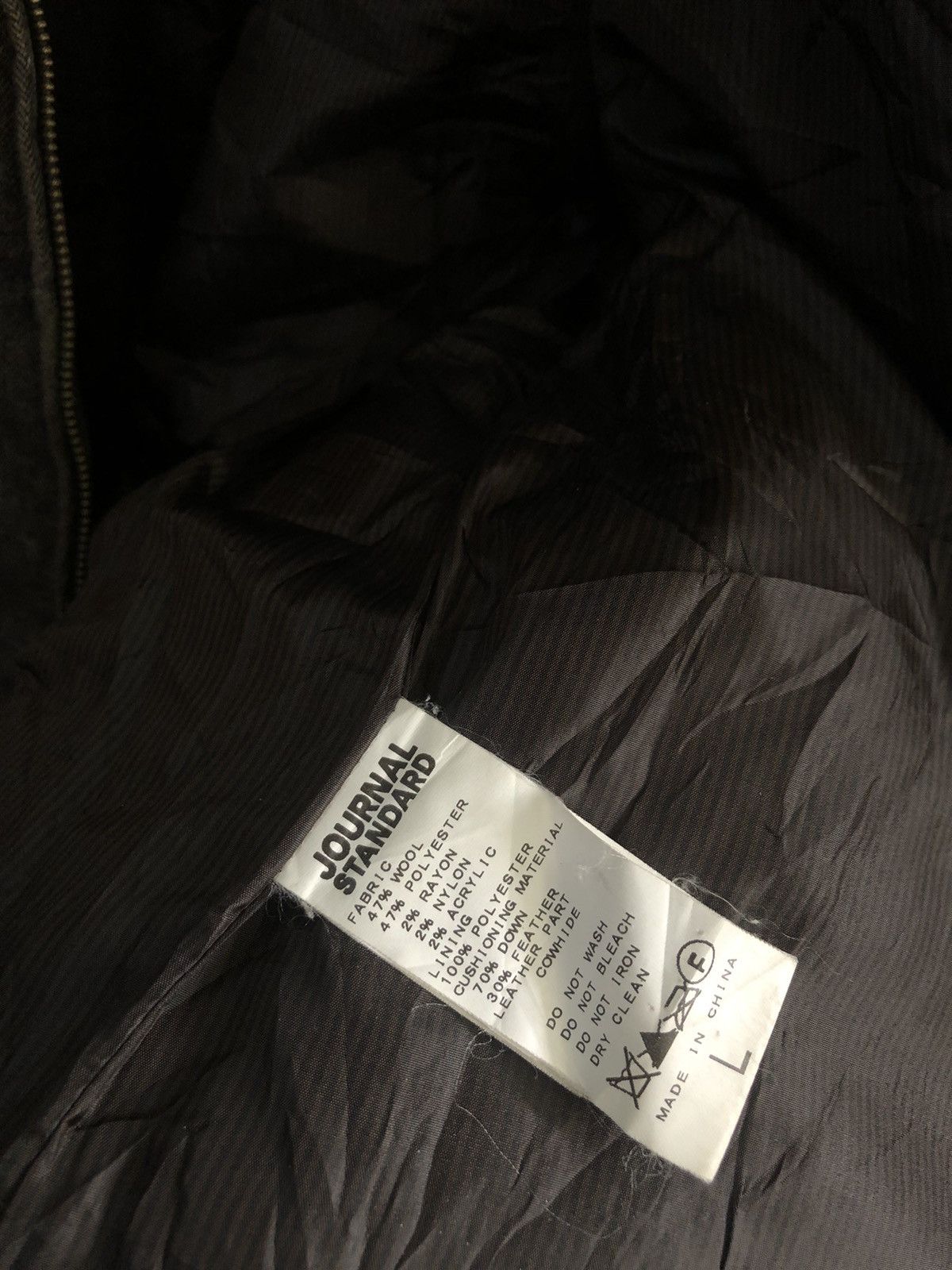 Journal Standard 1990s herringbone military purpose jacket #A2 Size US L / EU 52-54 / 3 - 6 Thumbnail