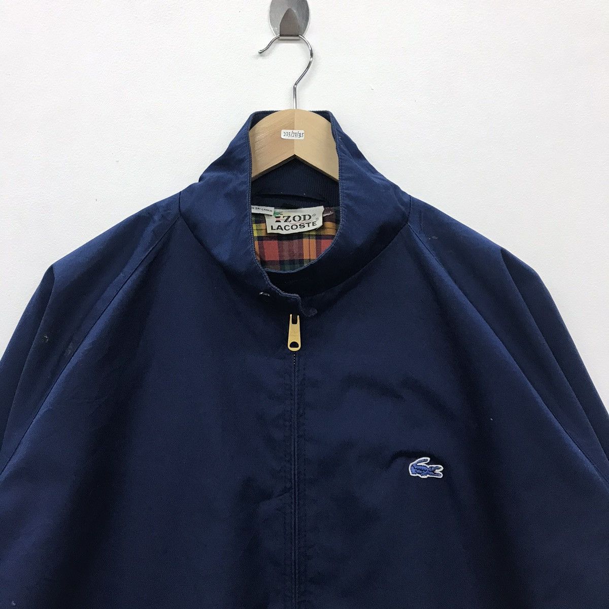 Lacoste × Vintage Rare!! Vintage Izod Lacoste Jacket Size US XL / EU 56 / 4 - 3 Thumbnail