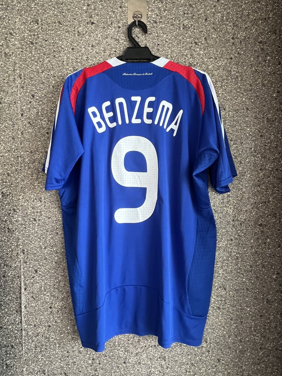 Vintage Adidas BENZEMA FRANCE ft58 Size US XL / EU 56 / 4 - 6 Thumbnail