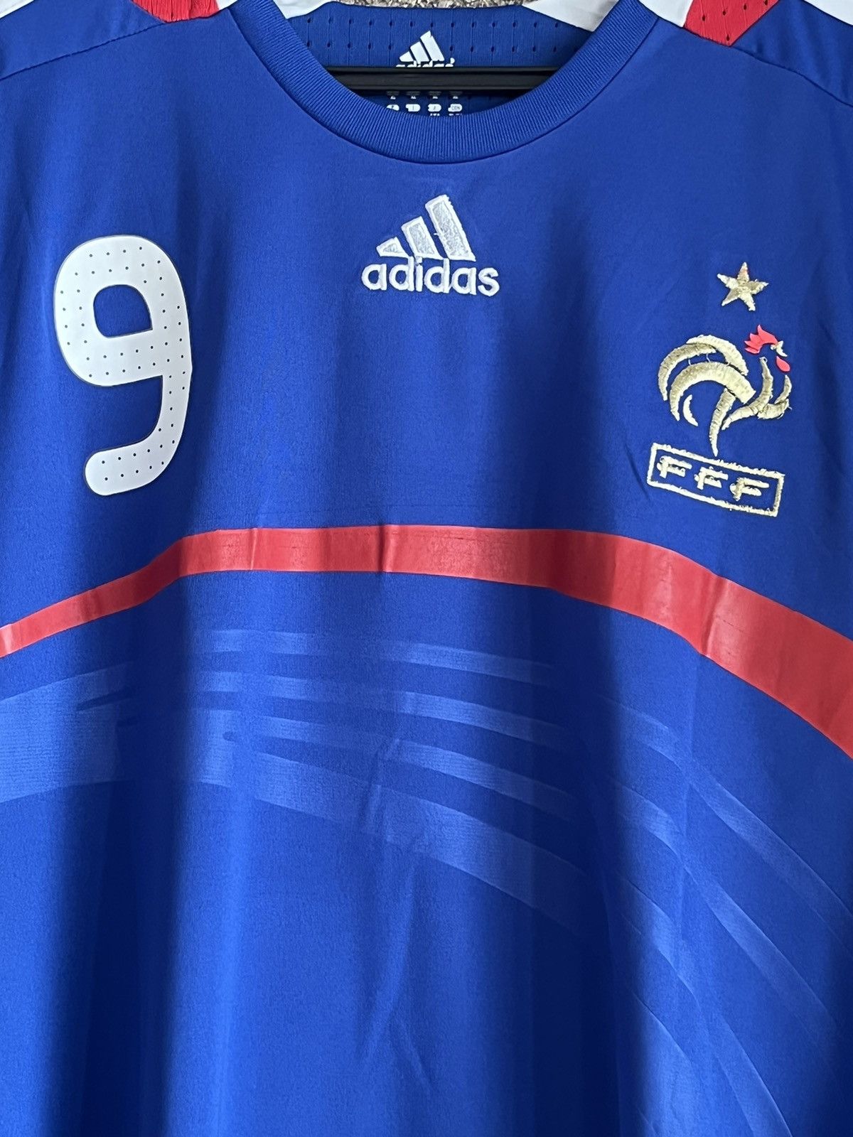Vintage Adidas BENZEMA FRANCE ft58 Size US XL / EU 56 / 4 - 2 Thumbnail