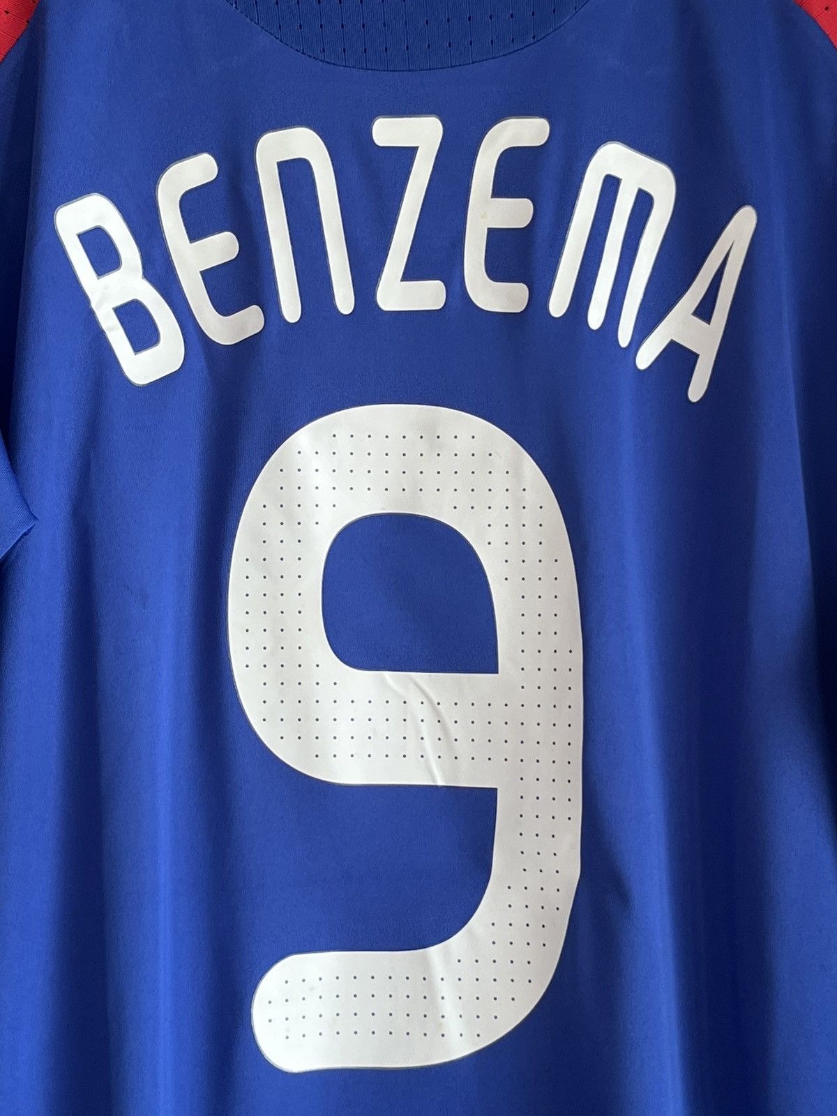 Vintage Adidas BENZEMA FRANCE ft58 Size US XL / EU 56 / 4 - 7 Thumbnail
