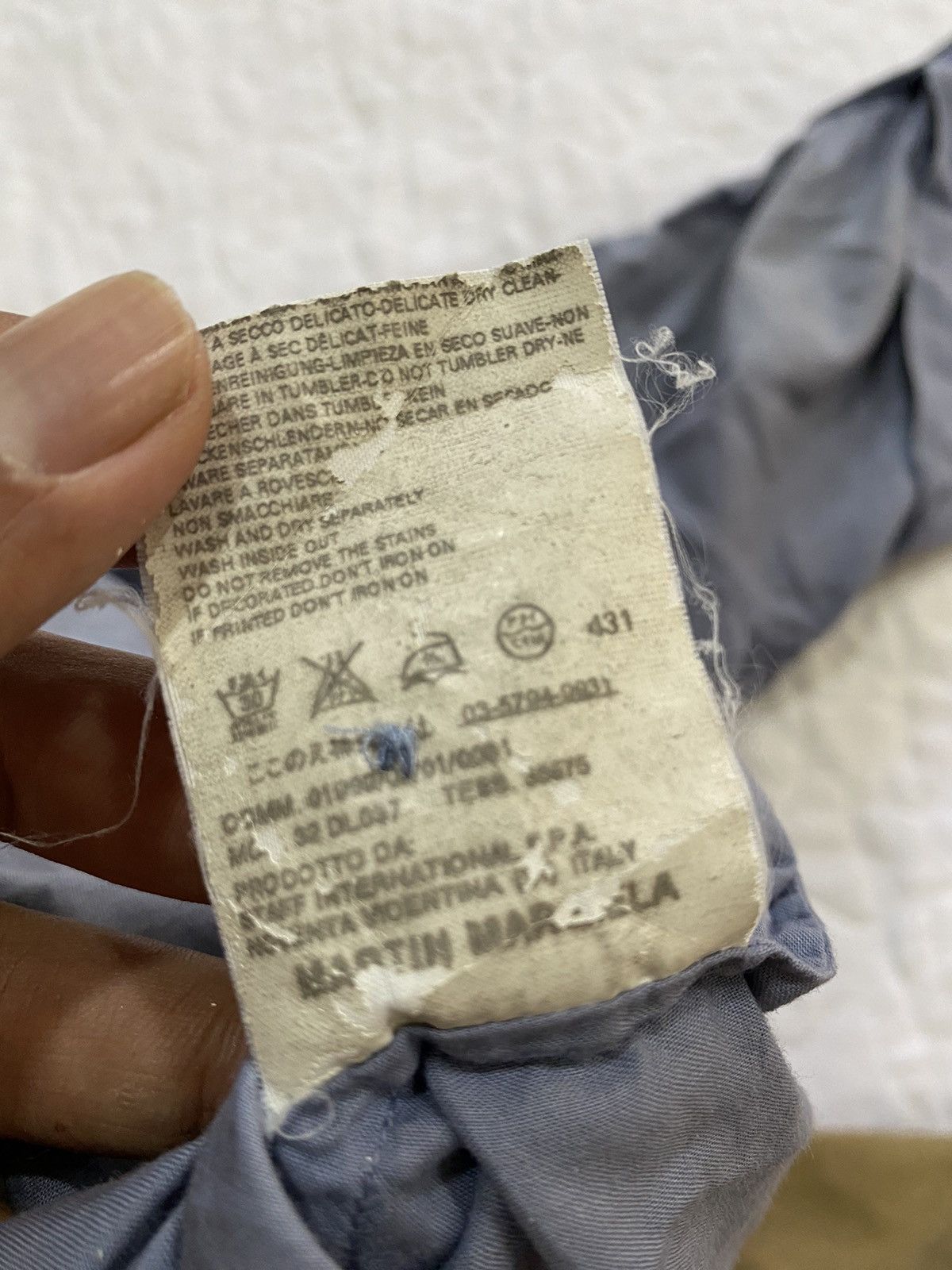 Maison Margiela vintage margiela blue Size S / US 4 / IT 40 - 9 Thumbnail
