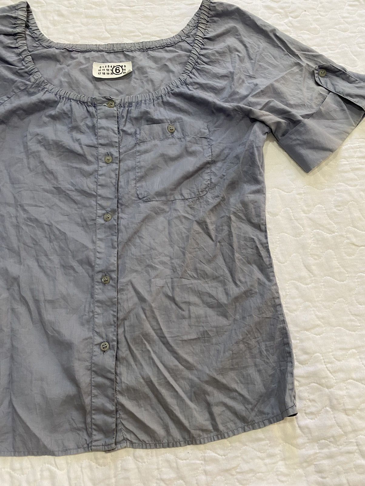 Maison Margiela vintage margiela blue Size S / US 4 / IT 40 - 4 Thumbnail