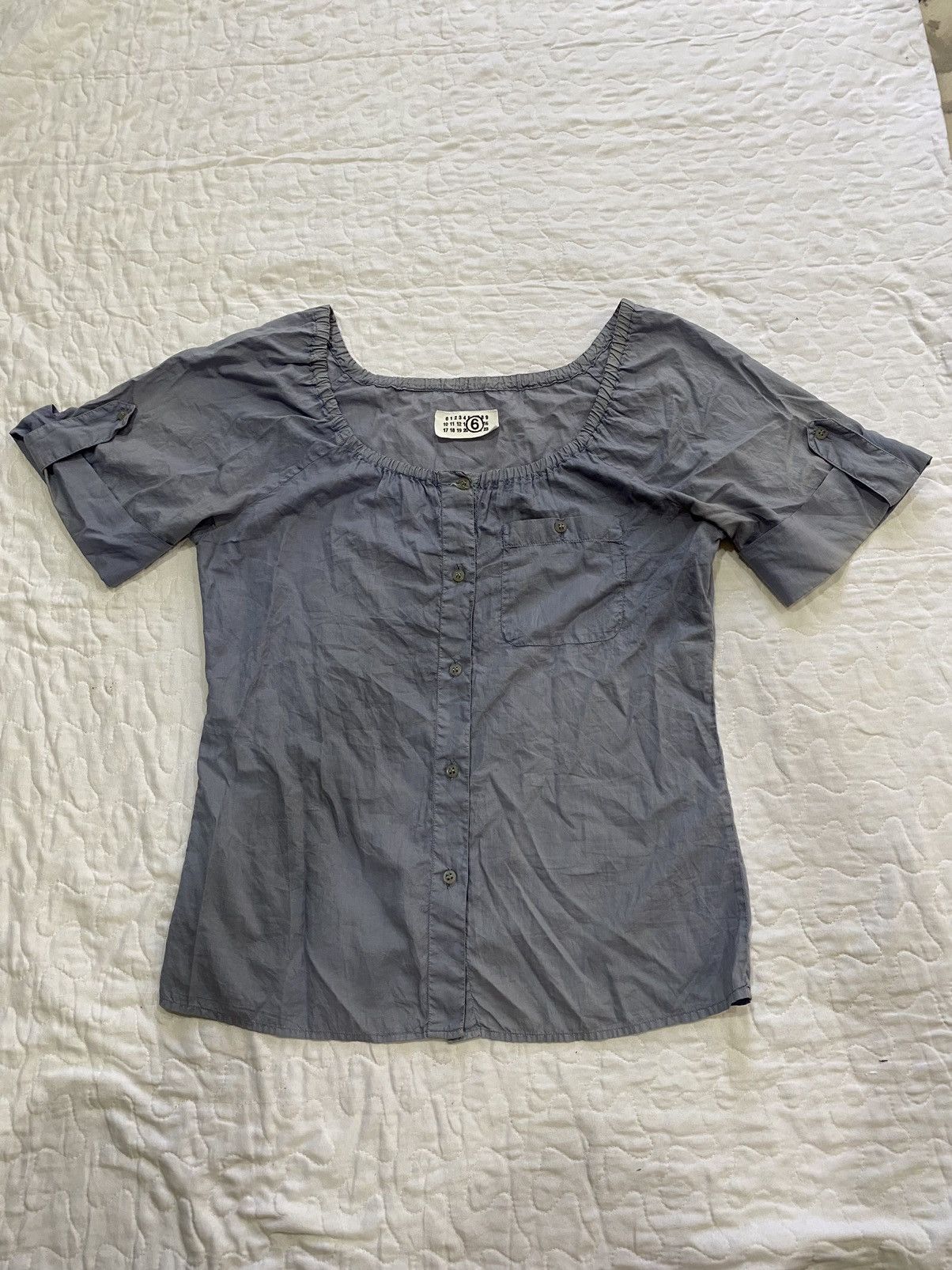 Maison Margiela vintage margiela blue Size S / US 4 / IT 40 - 1 Thumbnail
