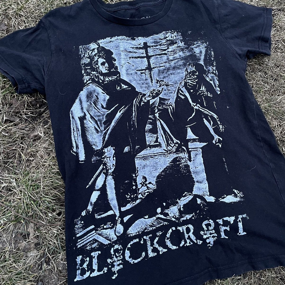Vintage Vintage 90s Graphic Tee Dark Vamp Grunge Aesthetic Slim M Size US M / EU 48-50 / 2 - 5 Thumbnail