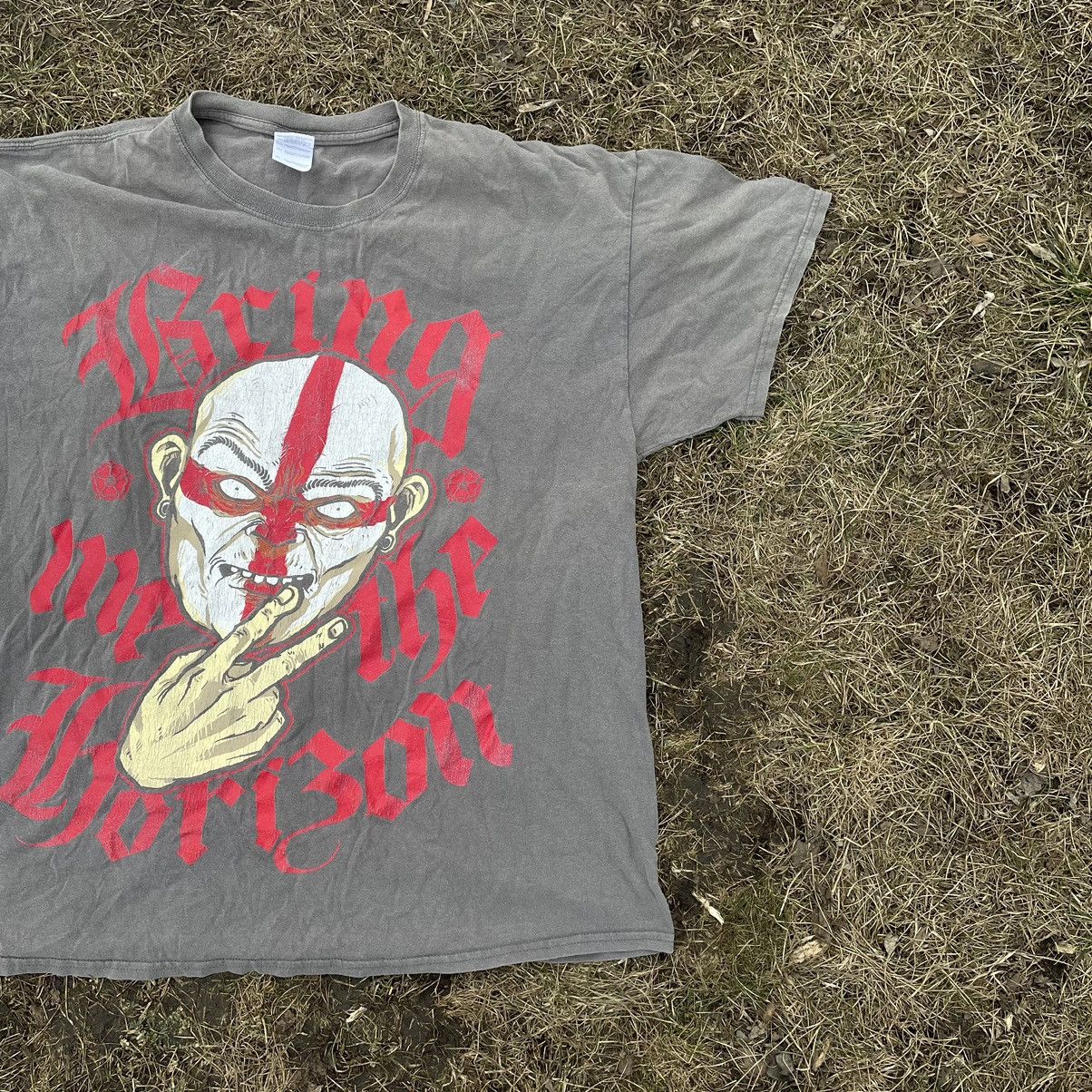 Vintage Vintage 90s Graphic Tee Sun Faded Horror Punk Streetwear XL Size US XL / EU 56 / 4 - 2 Thumbnail