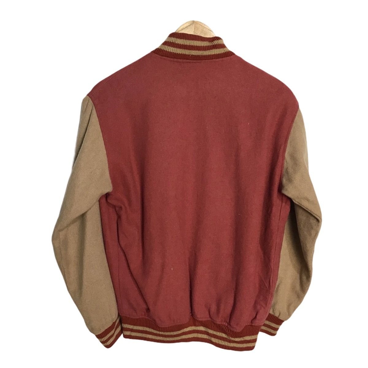 Japanese Brand Vintage Japanese wool varsity jacket Size US M / EU 48-50 / 2 - 2 Thumbnail