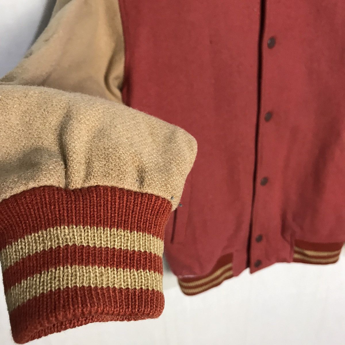 Japanese Brand Vintage Japanese wool varsity jacket Size US M / EU 48-50 / 2 - 4 Thumbnail