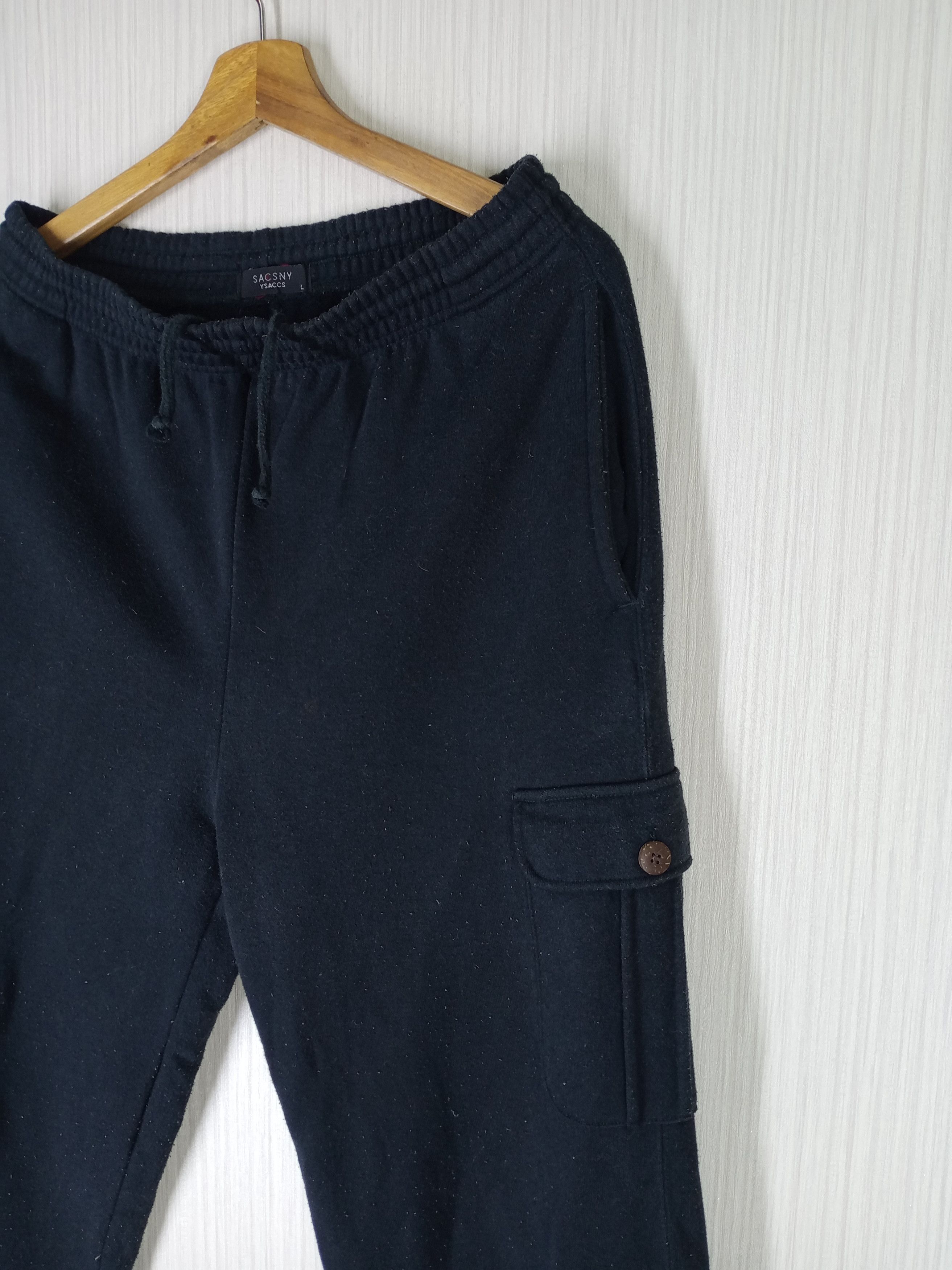 Yohji Yamamoto Yohji Yamamoto Sacsny Y'saccs Cargo Sweatpants Size US 38 / EU 54 - 3 Thumbnail