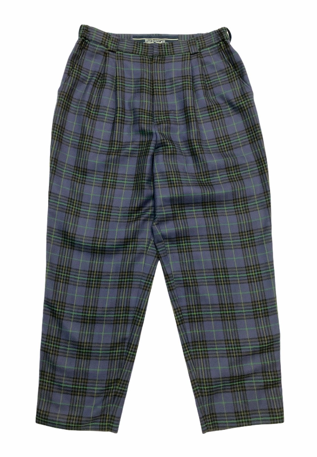 Burberry × Burberry Prorsum × Vintage RARE ‼️Burberrys Classic Nova Checked Ballon Pants Size US 31 - 1 Thumbnail