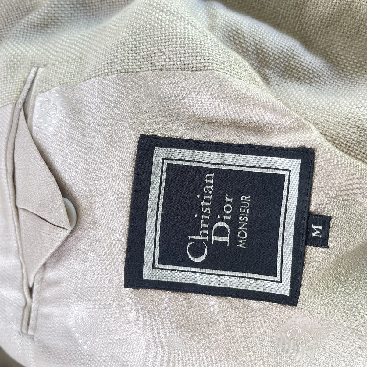 Christian Dior Monsieur × Vintage Christian Dior Wool Double Breast Blazer Size US L / EU 52-54 / 3 - 5 Thumbnail