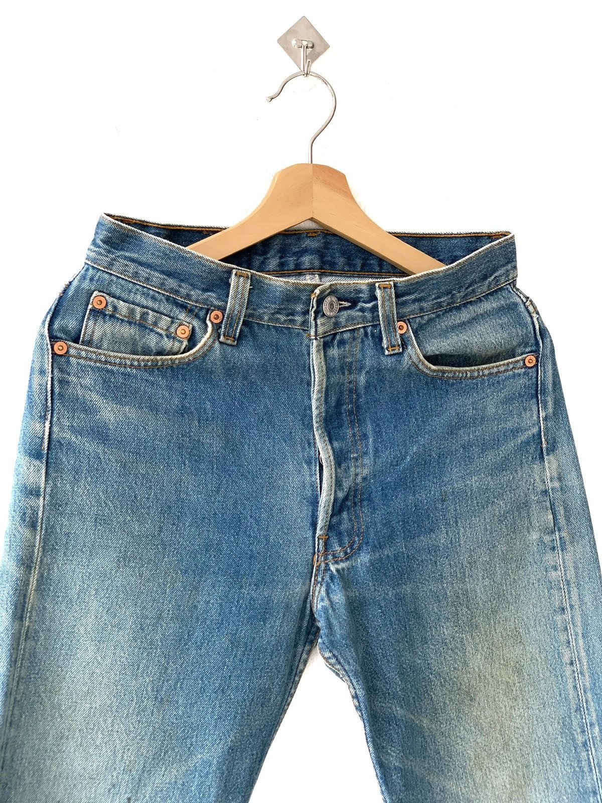 Levi's Made & Crafted Vintage Levis 501 Stamp 552 Made in Usa Straight Denim Pants Size US 29 - 4 Thumbnail