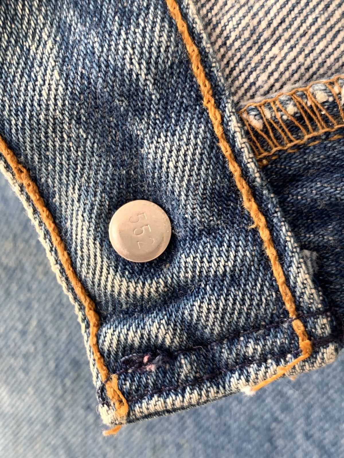 Levi's Made & Crafted Vintage Levis 501 Stamp 552 Made in Usa Straight Denim Pants Size US 29 - 9 Thumbnail