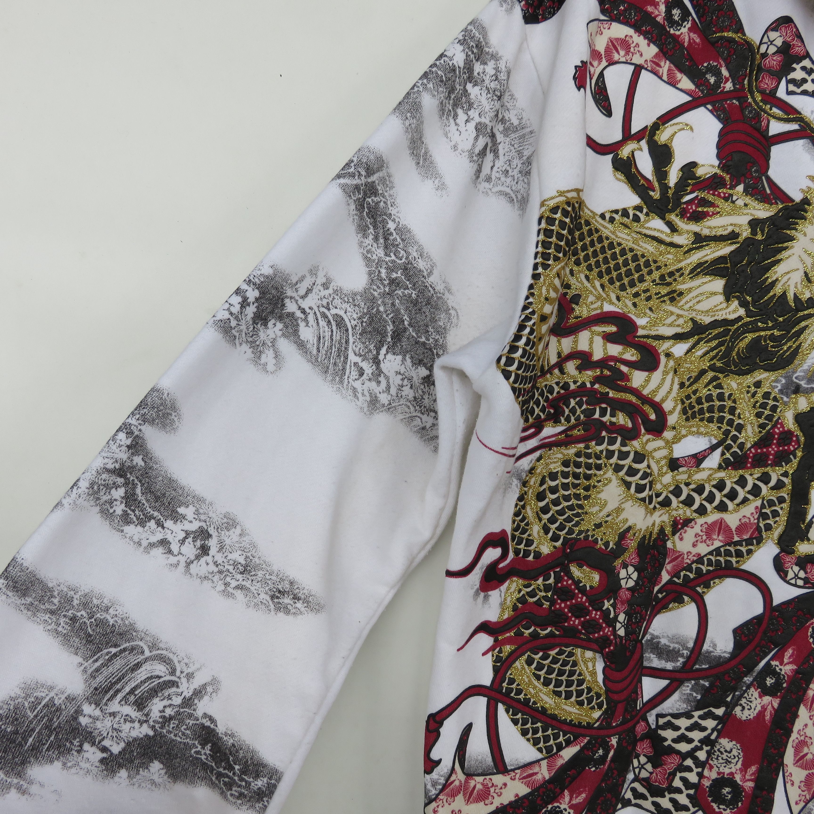 If Six Was Nine × Le Grande Bleu (L.G.B.) Sukajan Dragon Yakuza Fullzip Hoodie Size US L / EU 52-54 / 3 - 5 Thumbnail