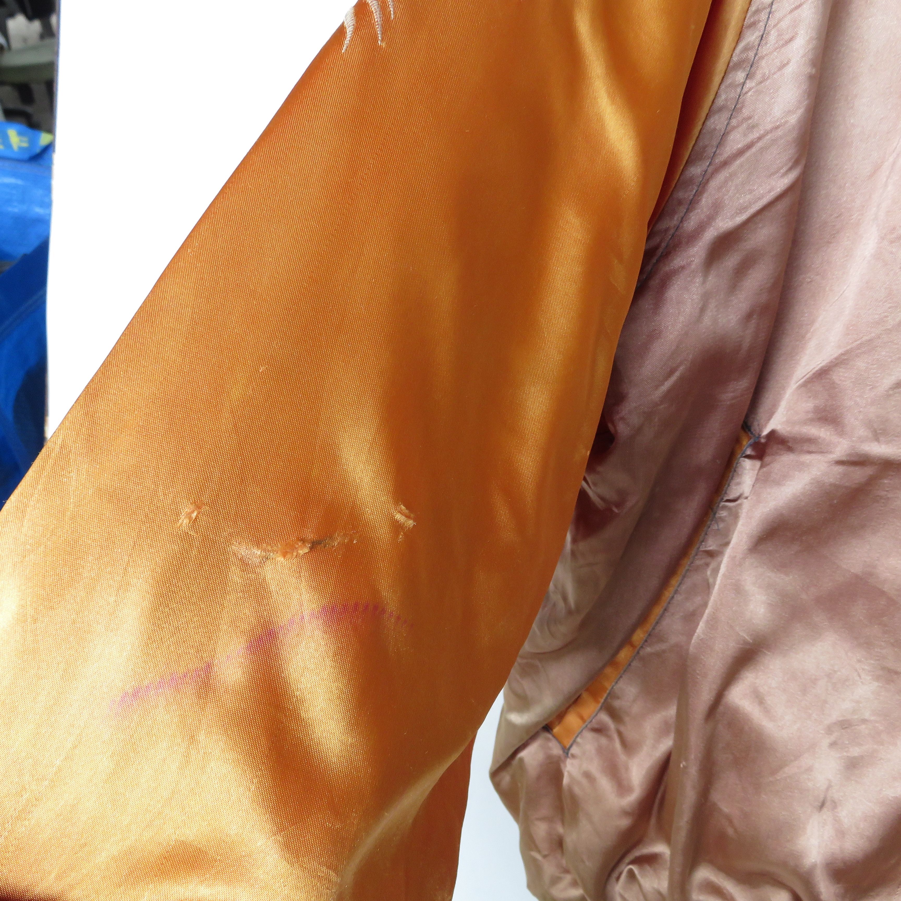Japanese Brand × Vintage Sukajan Dragon Japan Embroidered Satin Varsity Jacket Size US L / EU 52-54 / 3 - 7 Thumbnail