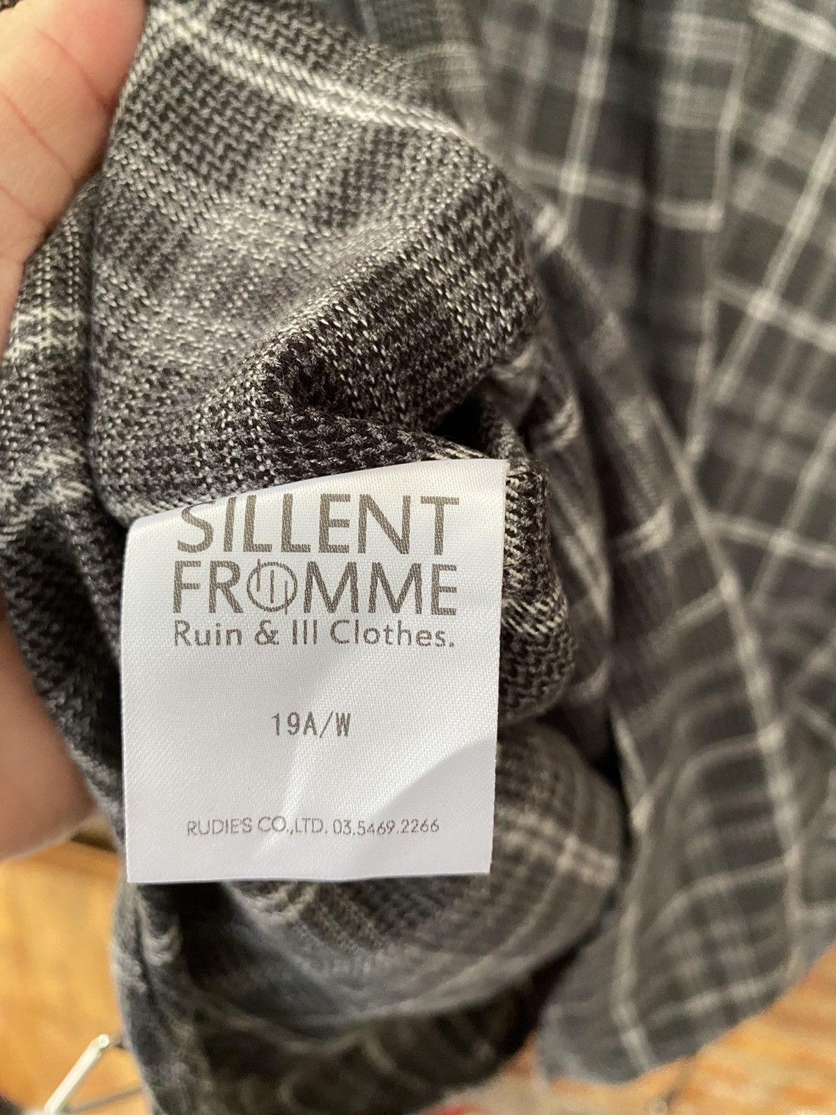 Japanese Brand × Seditionaries × Takahiromiyashita The Soloist. AW19 Sillent Fromme by Rudies Oversize Bondage tartan shirt Size US L / EU 52-54 / 3 - 12 Thumbnail