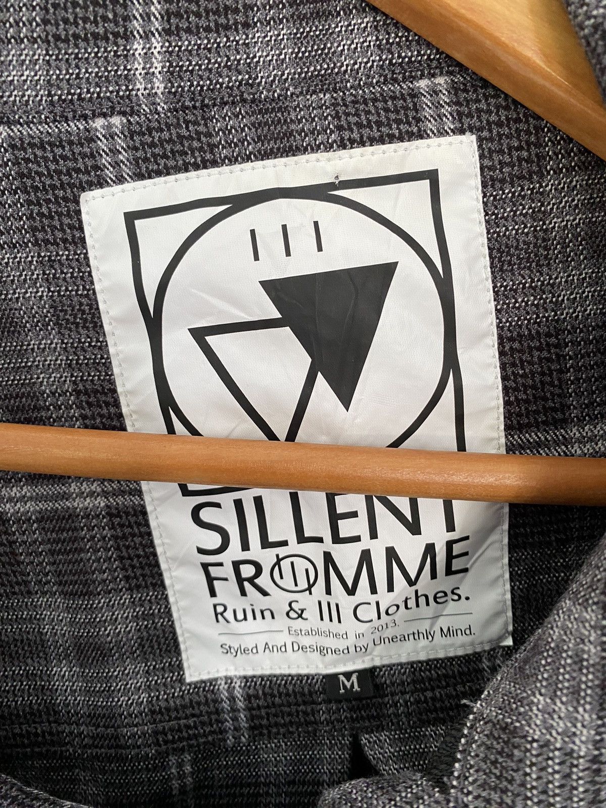 Japanese Brand × Seditionaries × Takahiromiyashita The Soloist. AW19 Sillent Fromme by Rudies Oversize Bondage tartan shirt Size US L / EU 52-54 / 3 - 11 Thumbnail