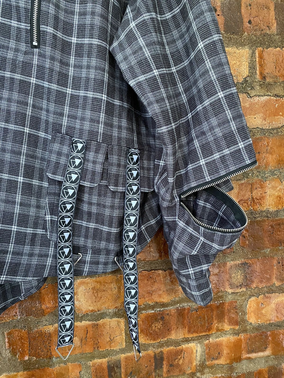 Japanese Brand × Seditionaries × Takahiromiyashita The Soloist. AW19 Sillent Fromme by Rudies Oversize Bondage tartan shirt Size US L / EU 52-54 / 3 - 5 Thumbnail
