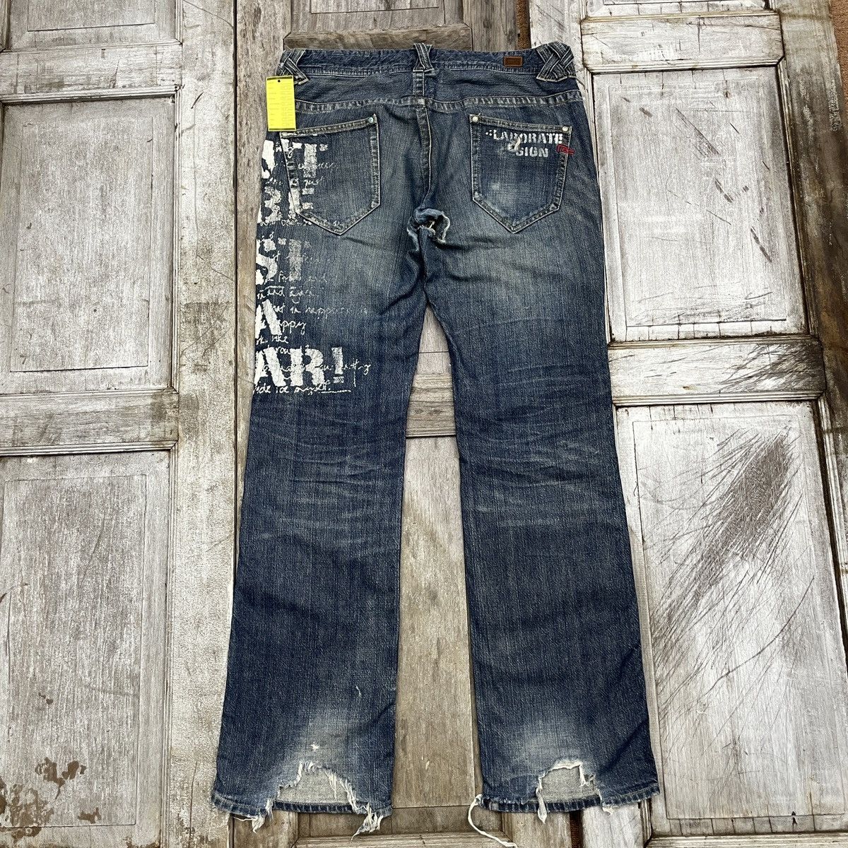 Designer × Japanese Brand RARE Patchwork Nicole Club For Men Flared Jeans - wc 290 Size US 36 / EU 52 - 2 Thumbnail