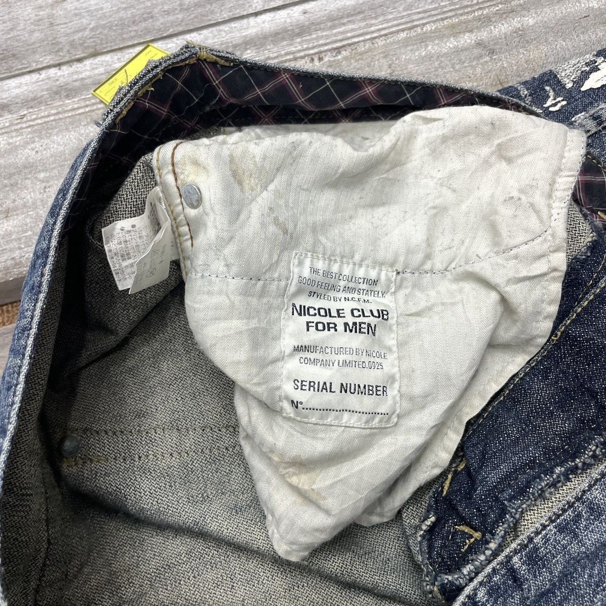 Designer × Japanese Brand RARE Patchwork Nicole Club For Men Flared Jeans - wc 290 Size US 36 / EU 52 - 8 Thumbnail