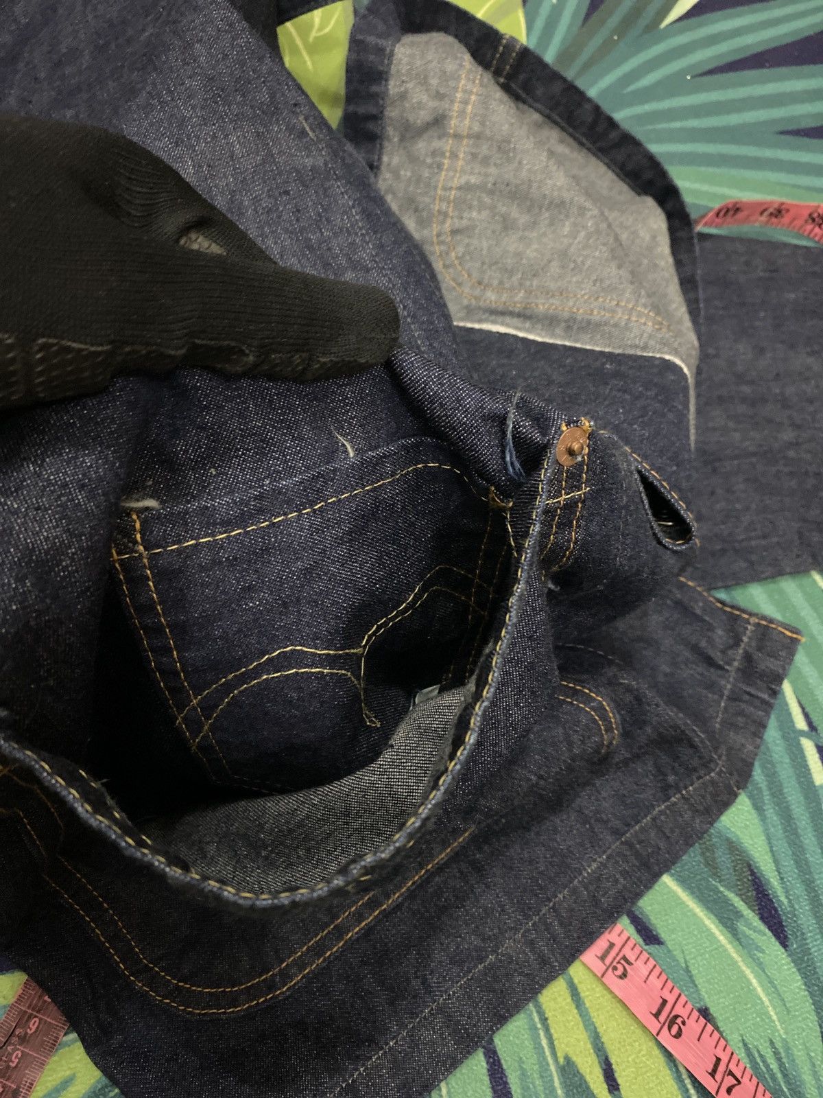 Sugar Cane 🔥VINTAGE SUGAR CANE DENIM JACKET Size US L / EU 52-54 / 3 - 12 Thumbnail