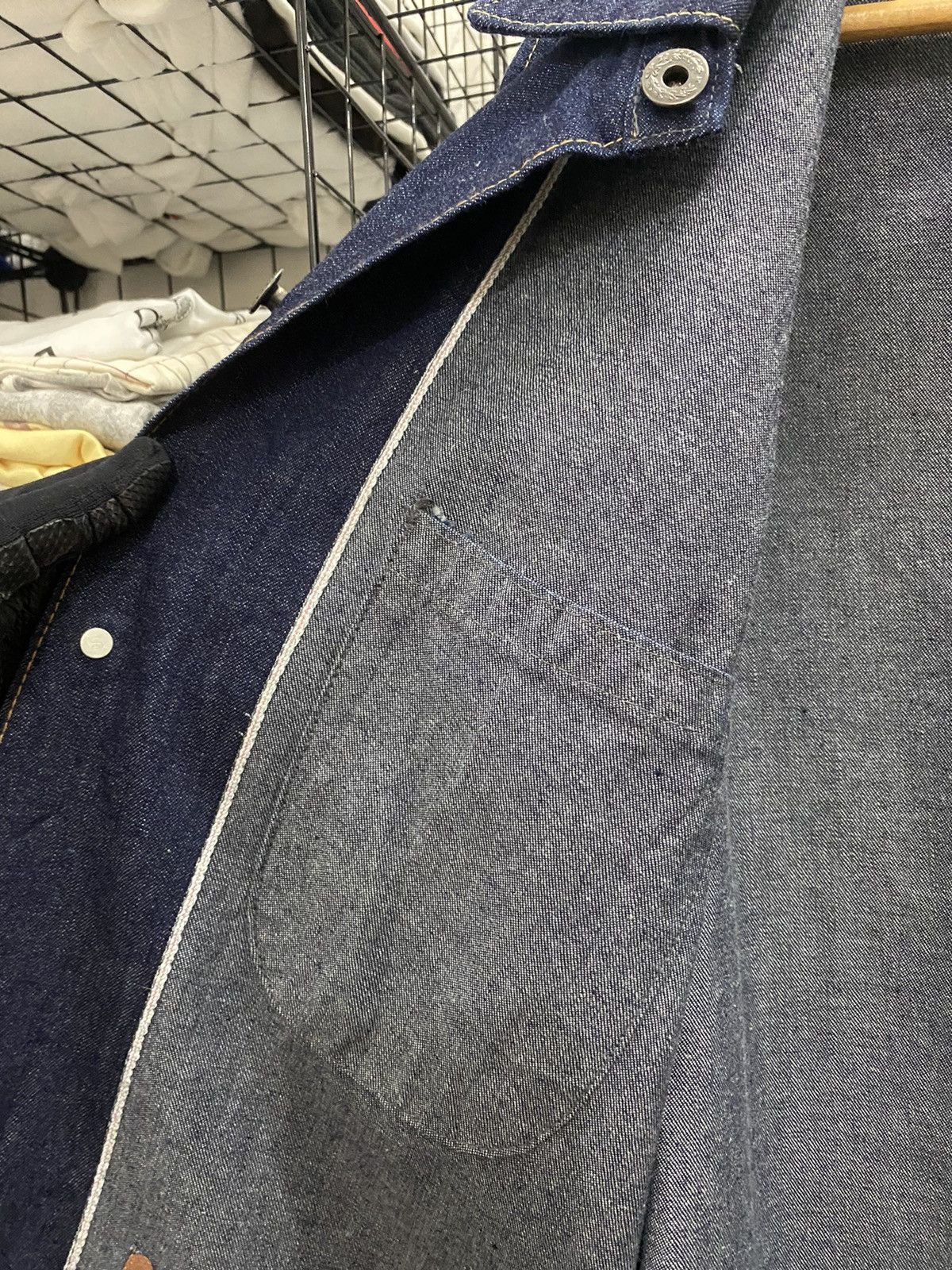 Sugar Cane 🔥VINTAGE SUGAR CANE DENIM JACKET Size US L / EU 52-54 / 3 - 11 Thumbnail