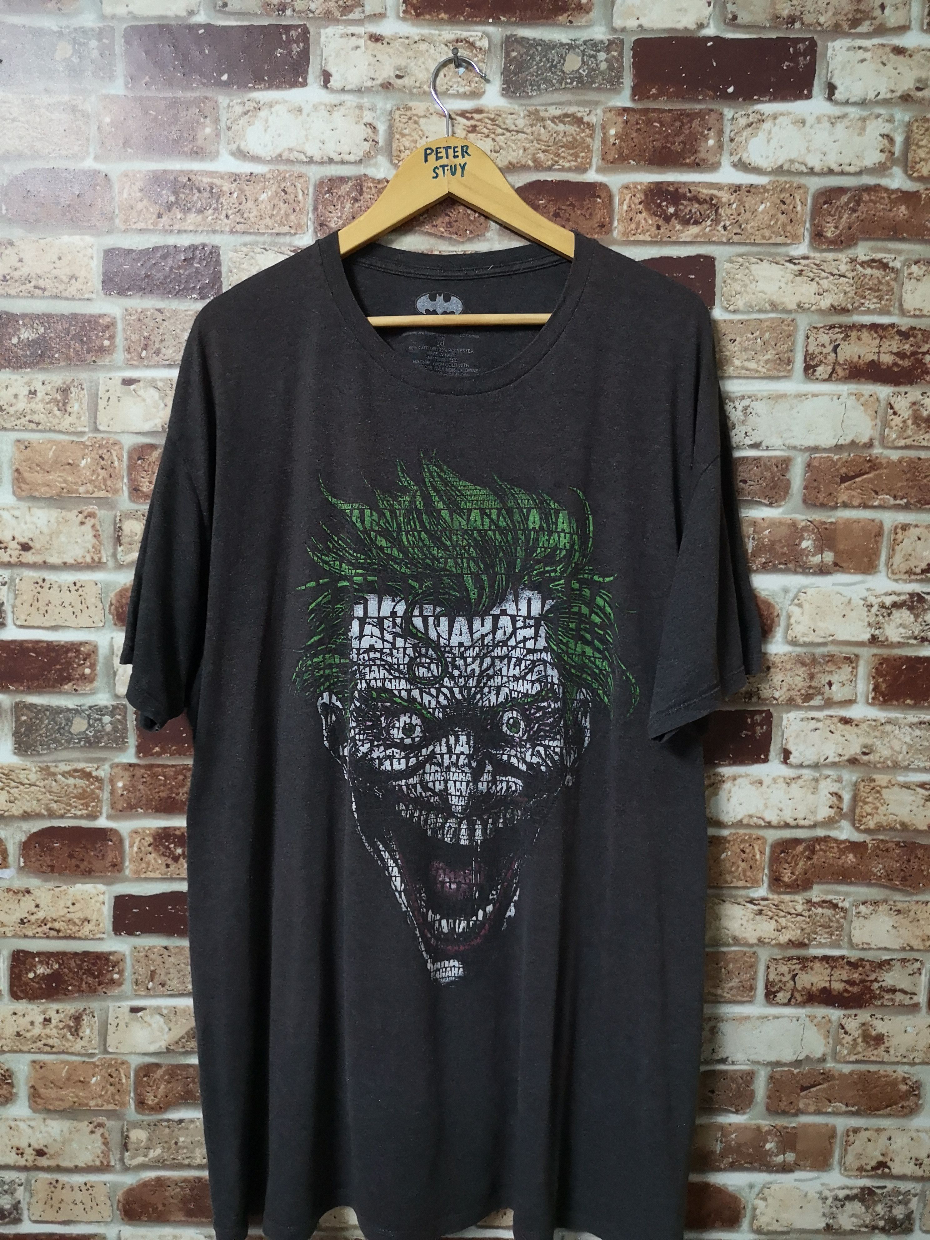 DC Comics × Marvel Comics 🔥"HAHAHAHA" JOCKER TEE OVER SIZE Size US XXL / EU 58 / 5 - 1 Thumbnail