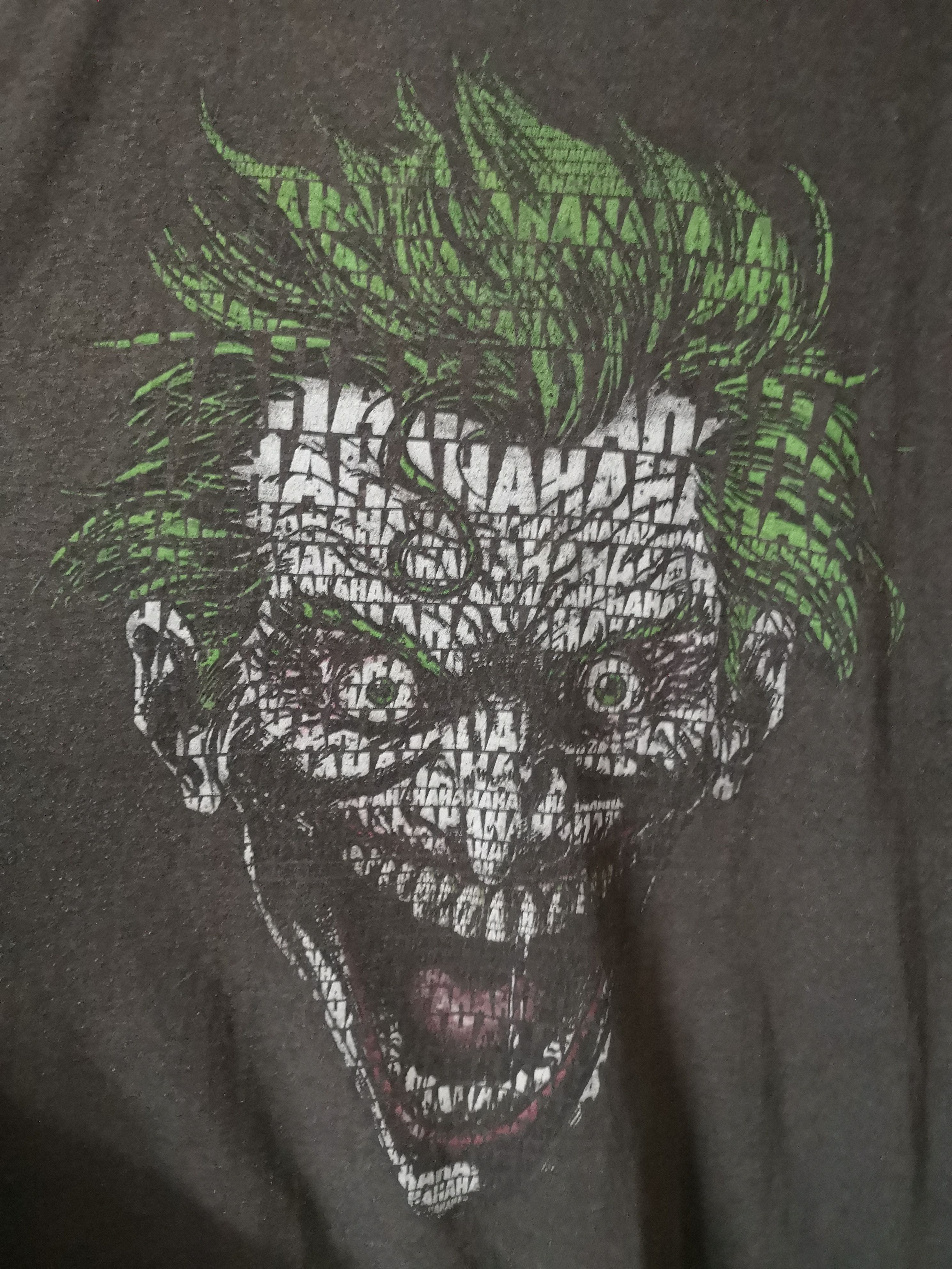 DC Comics × Marvel Comics 🔥"HAHAHAHA" JOCKER TEE OVER SIZE Size US XXL / EU 58 / 5 - 2 Thumbnail