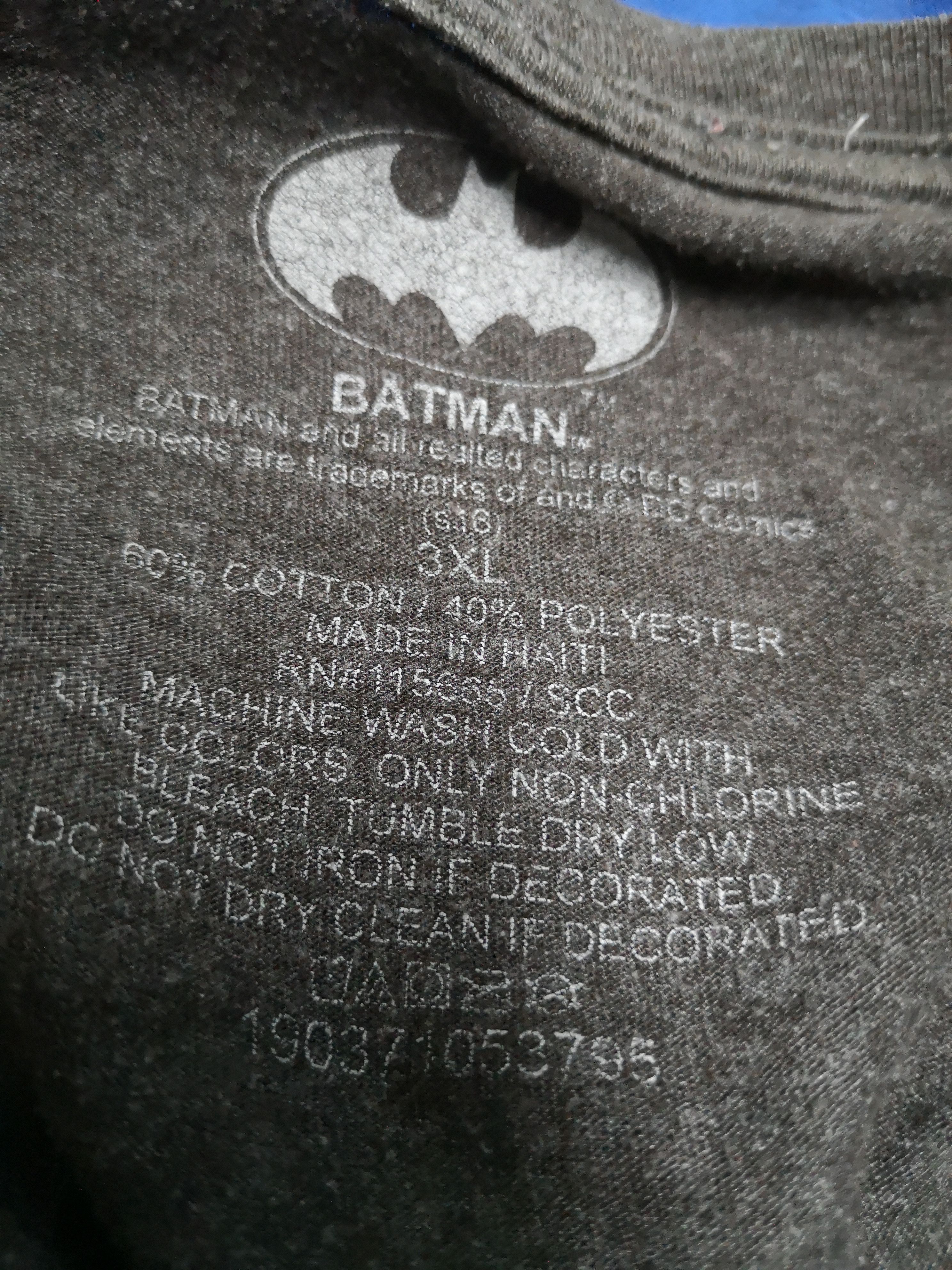DC Comics × Marvel Comics 🔥"HAHAHAHA" JOCKER TEE OVER SIZE Size US XXL / EU 58 / 5 - 4 Thumbnail