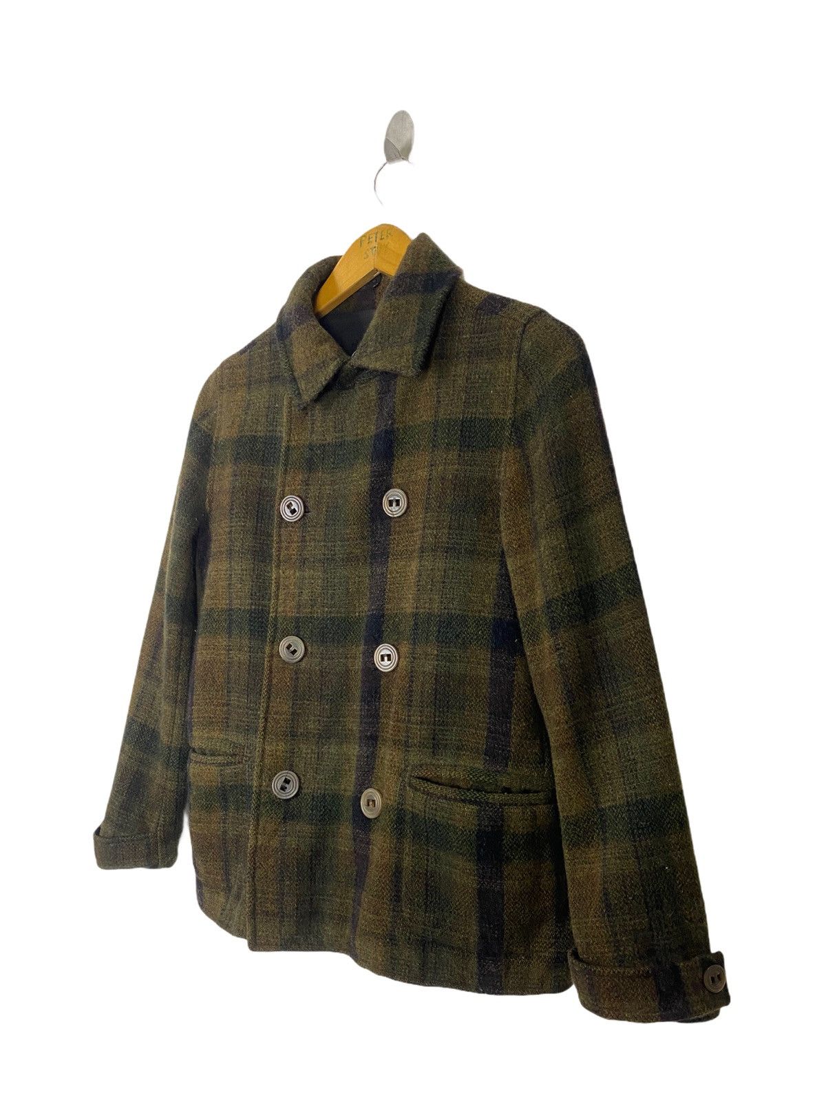 A.P.C. A.P.C TARTAN DUFFLE COAT Size US S / EU 44-46 / 1 - 3 Thumbnail
