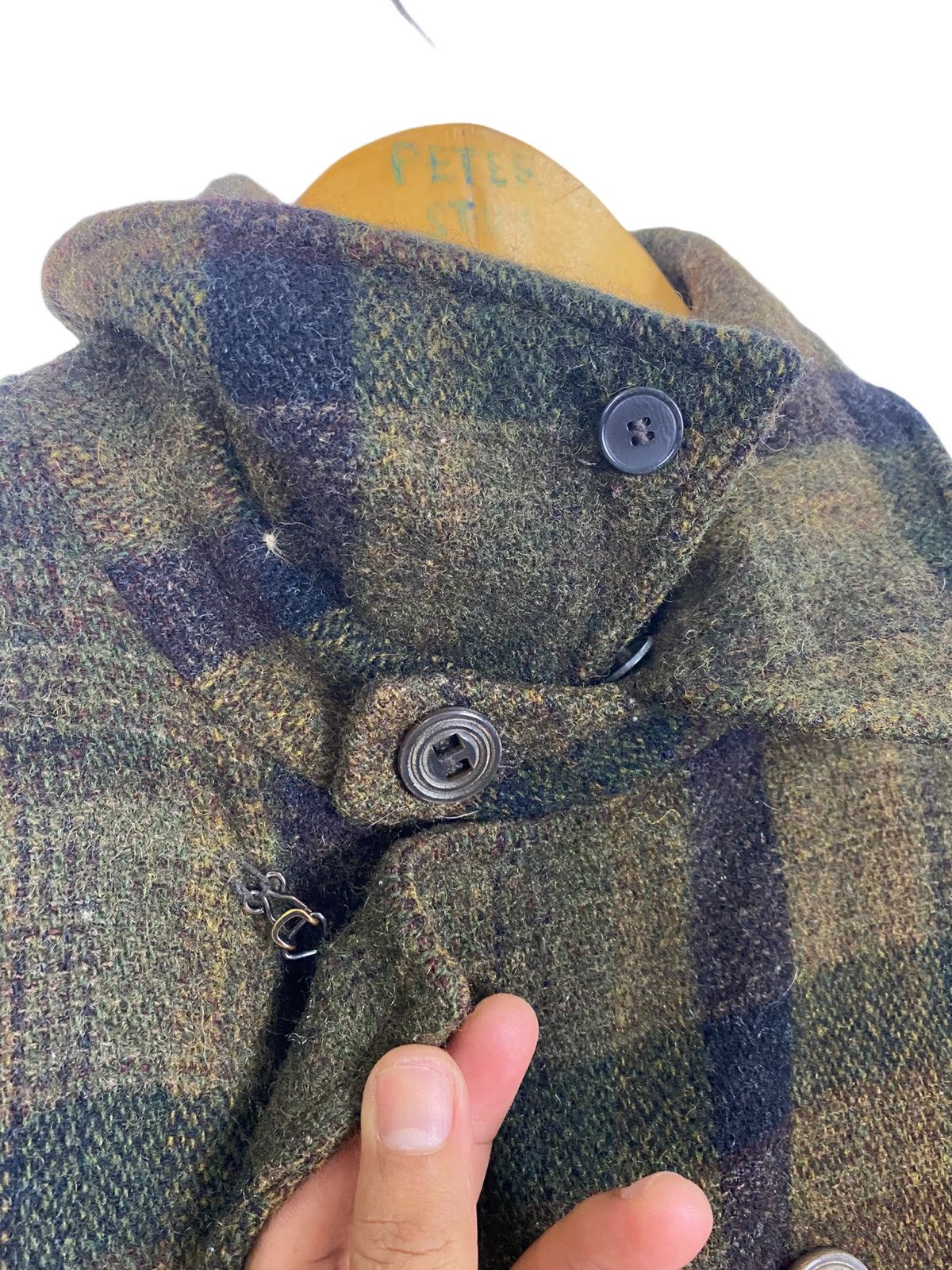 A.P.C. A.P.C TARTAN DUFFLE COAT Size US S / EU 44-46 / 1 - 10 Thumbnail