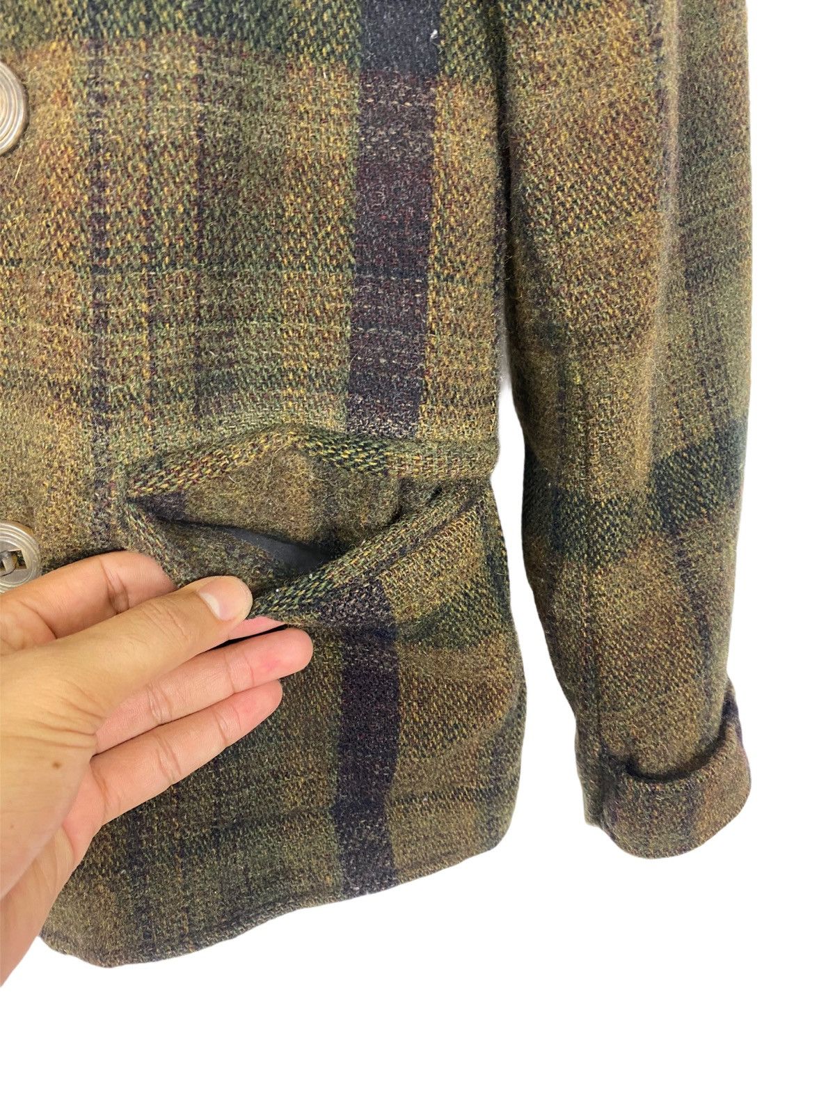 A.P.C. A.P.C TARTAN DUFFLE COAT Size US S / EU 44-46 / 1 - 11 Thumbnail