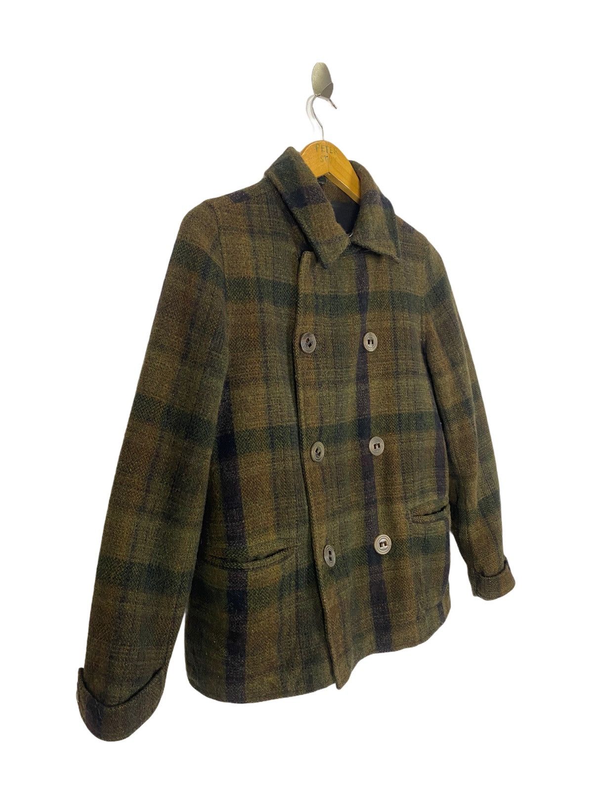 A.P.C. A.P.C TARTAN DUFFLE COAT Size US S / EU 44-46 / 1 - 4 Thumbnail
