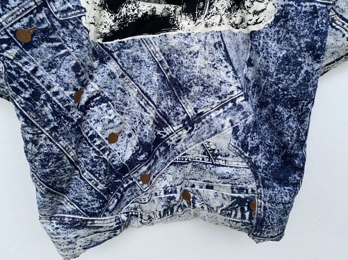 Japanese Brand Kimono Warm Padded Full Printed Jeans Design Jacket Size US L / EU 52-54 / 3 - 11 Thumbnail