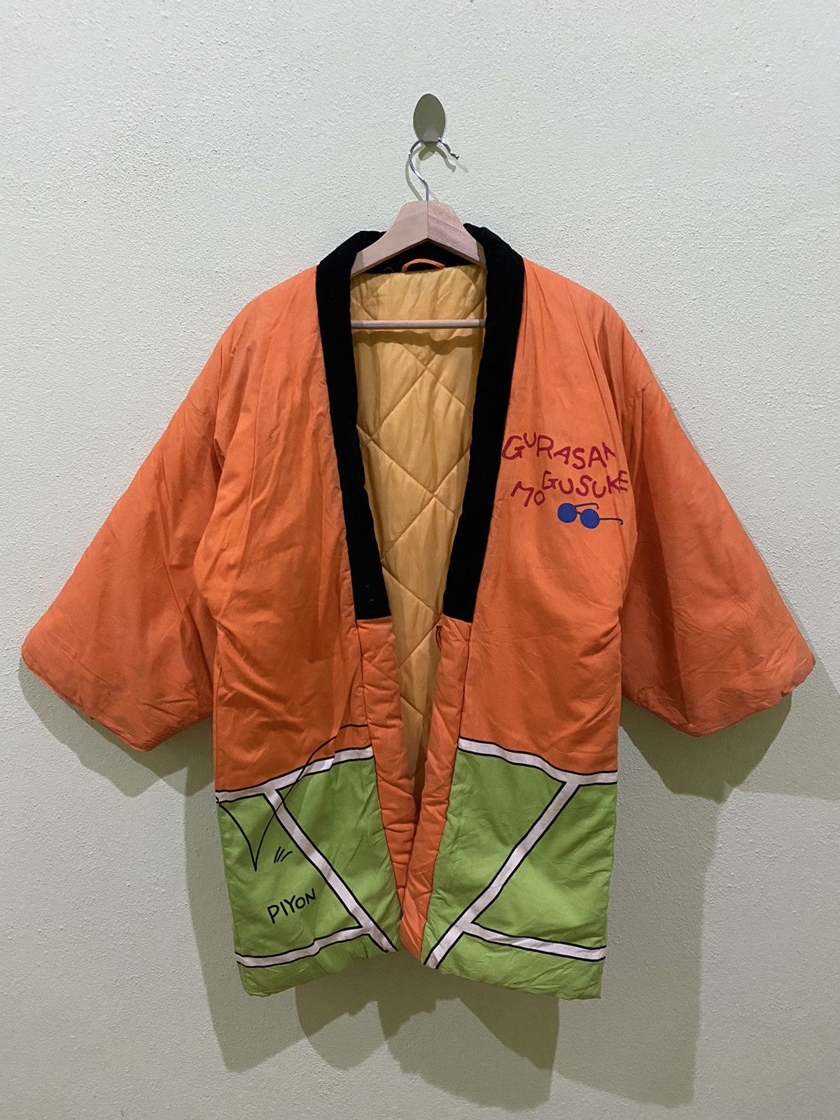 Anime Gurasan Mo Gusuke Japanese Anime Kimono Jacket Size US M / EU 48-50 / 2 - 2 Thumbnail