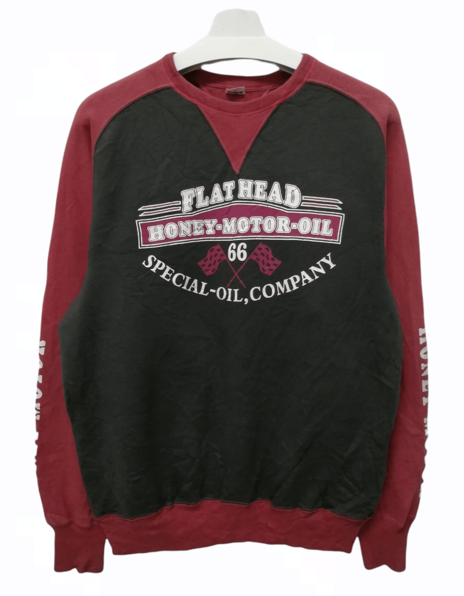 The Flat Head The Flat Head Honey-Motor-Oil Sweatshirt Size US XL / EU 56 / 4 - 1 Thumbnail