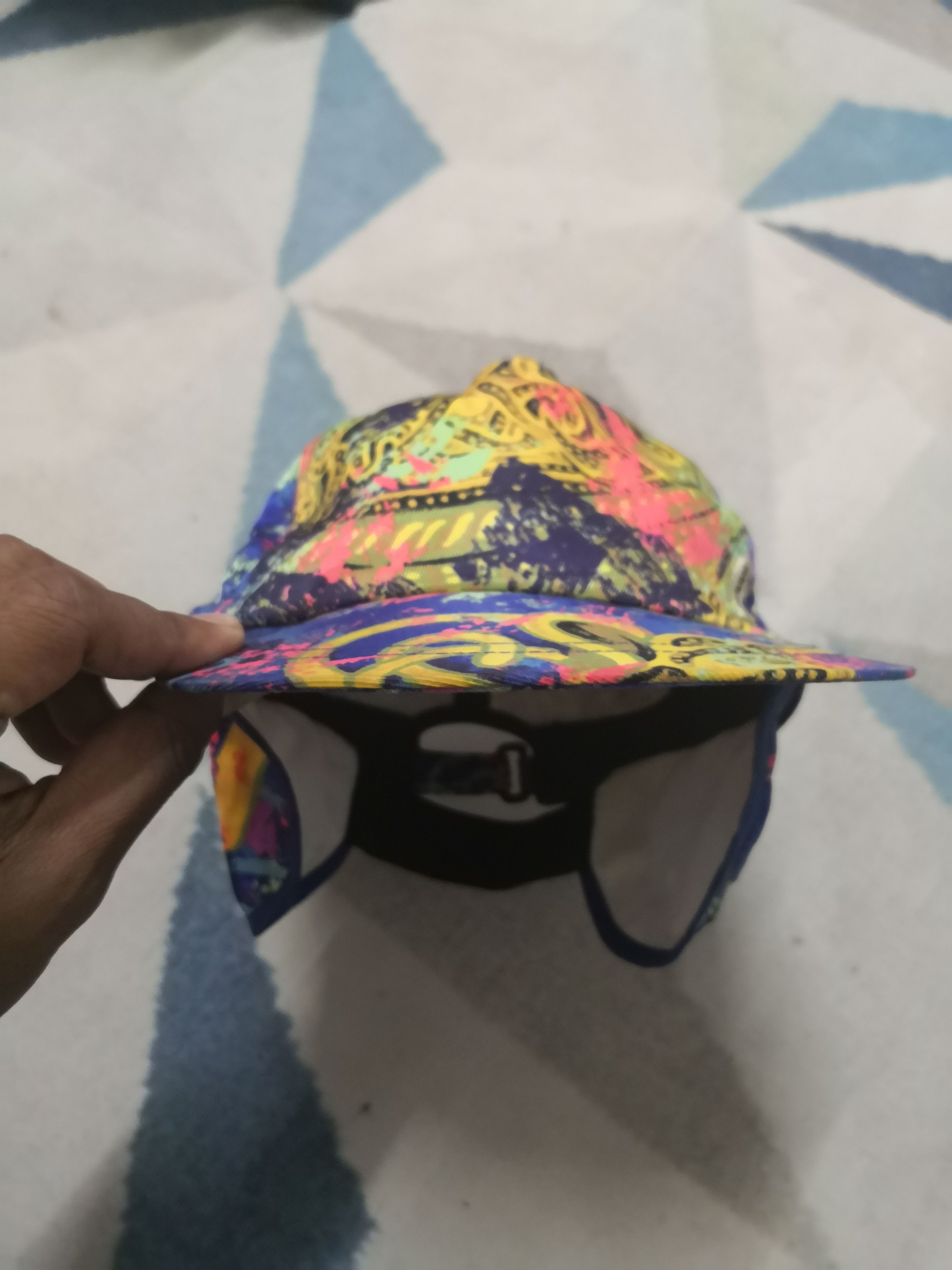 Ellesse Fullprint Ellesse Cap Hat/ Snow Cap Size ONE SIZE - 6 Thumbnail