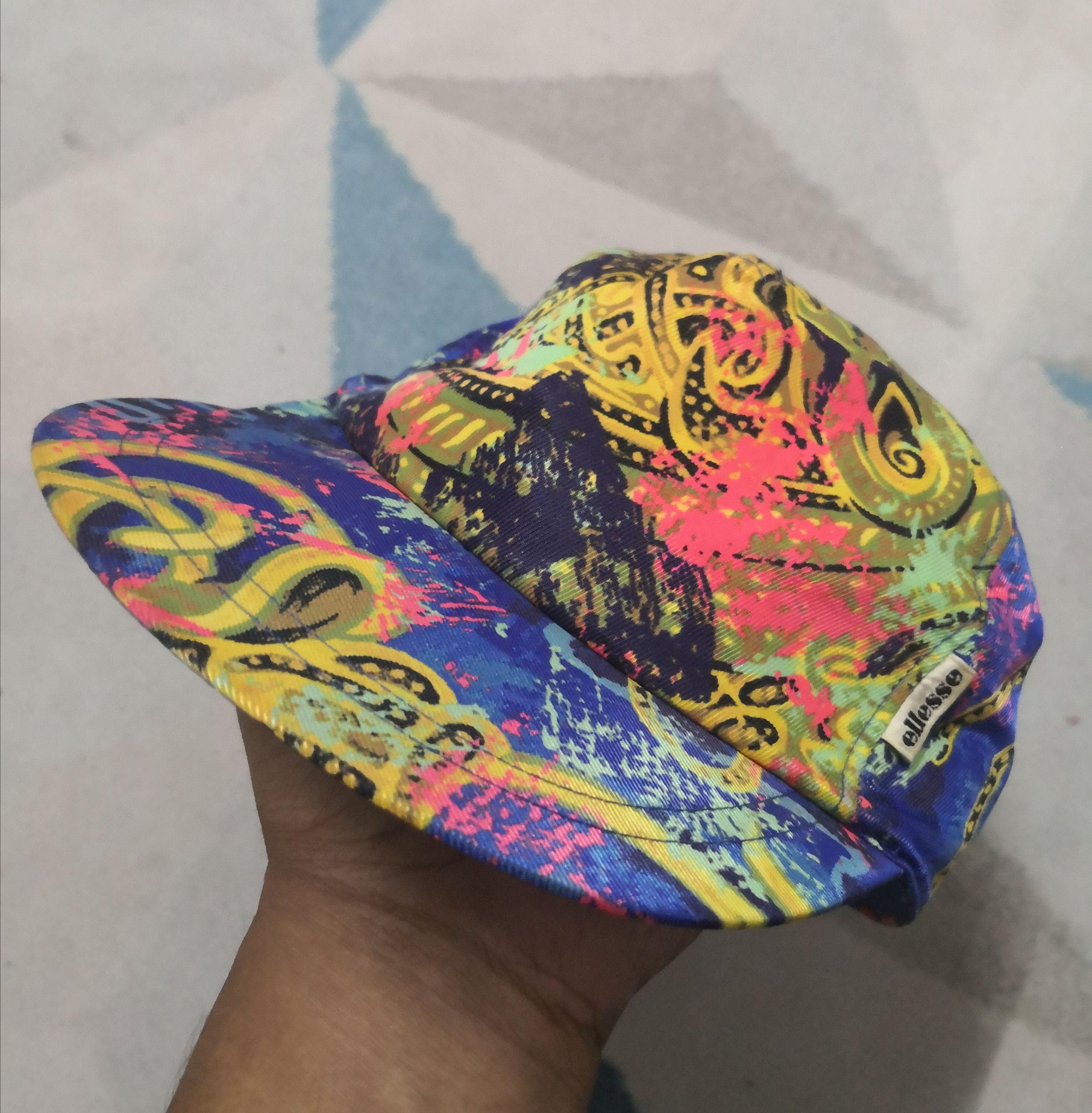 Ellesse Fullprint Ellesse Cap Hat/ Snow Cap Size ONE SIZE - 1 Thumbnail