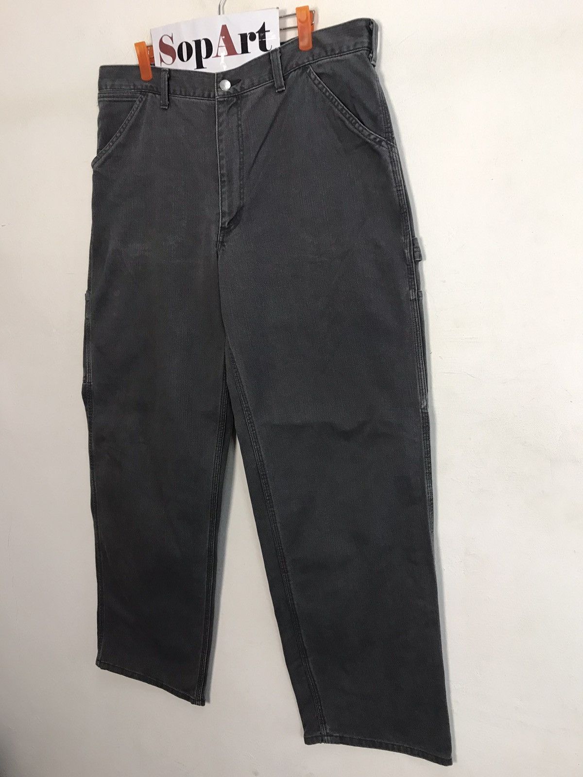 Carhartt Hype Carhatt Hickory Carpenter Tactical Cargo Pants Size US 37 - 4 Thumbnail