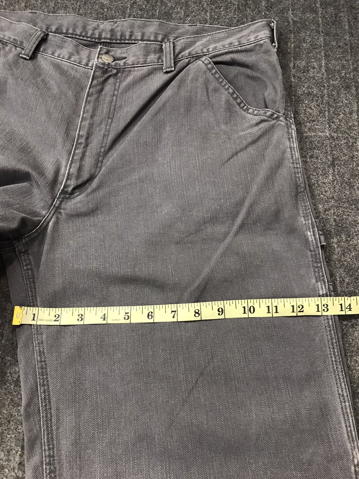 Carhartt Hype Carhatt Hickory Carpenter Tactical Cargo Pants Size US 37 - 19 Thumbnail