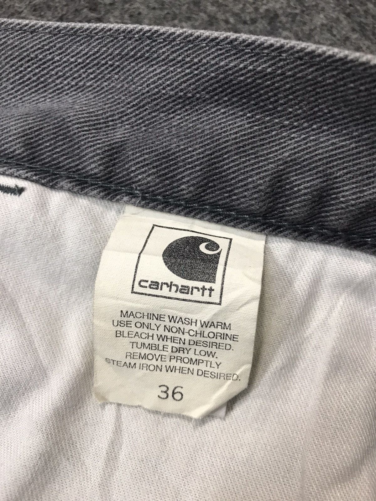 Carhartt Hype Carhatt Hickory Carpenter Tactical Cargo Pants Size US 37 - 14 Thumbnail