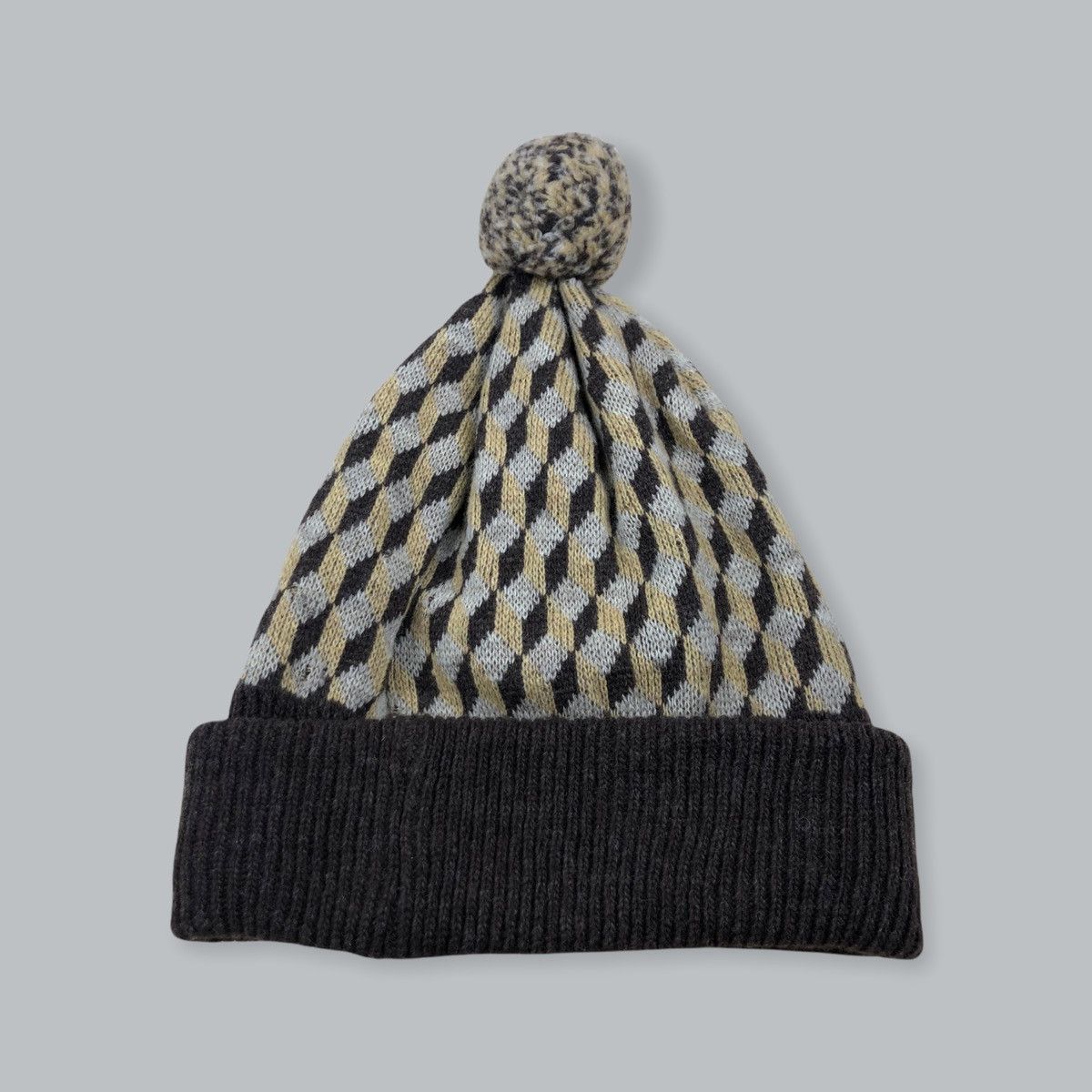 Vivienne Westwood 1990s Vivienne Westwood Chapaeaux Wool Sporty Beanie Size ONE SIZE - 3 Thumbnail