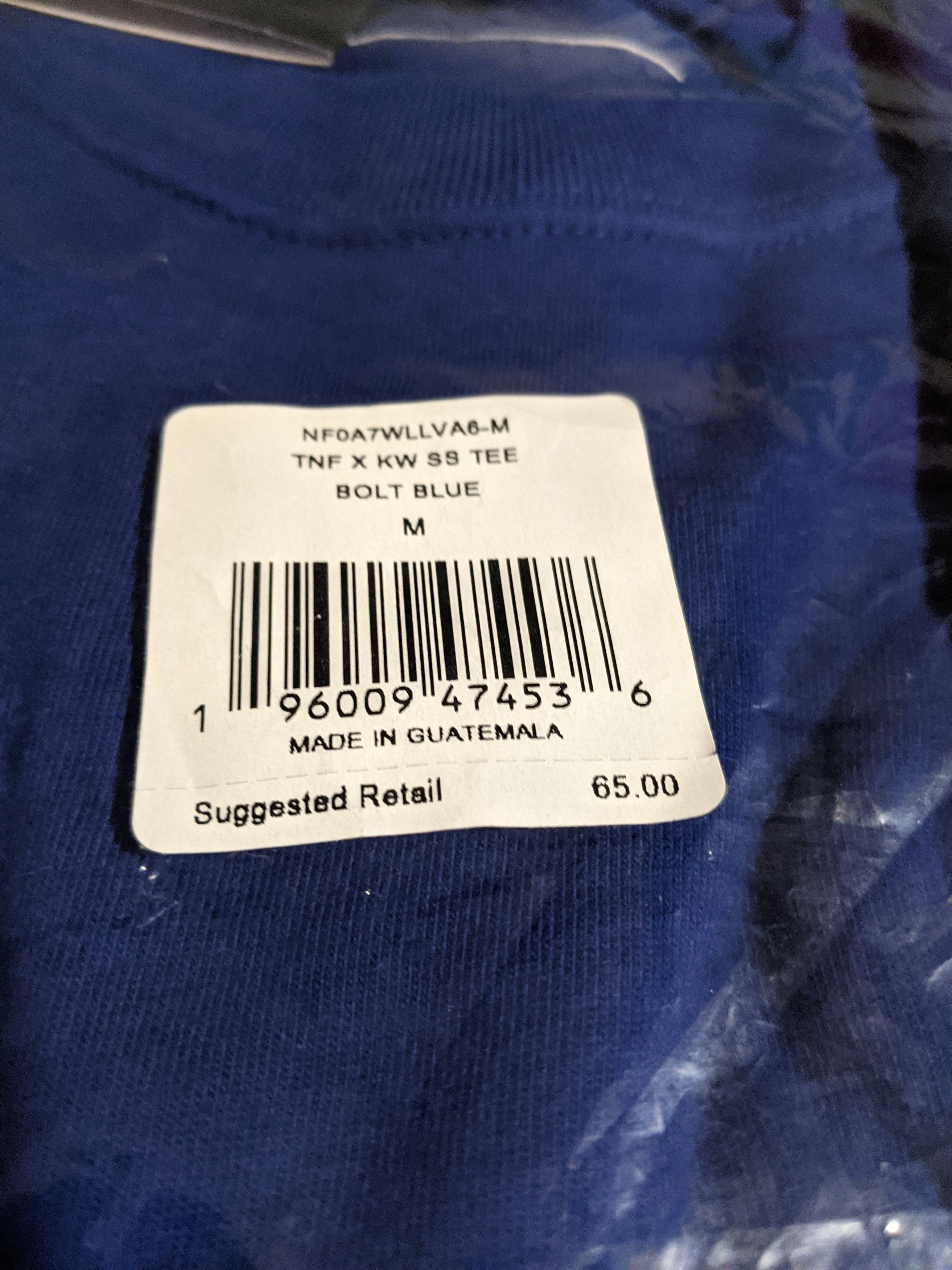 Kaws × The North Face TNF X KAWS Short Sleeve Tee Bolt Blue New with Tags Medium Size US M / EU 48-50 / 2 - 6 Thumbnail